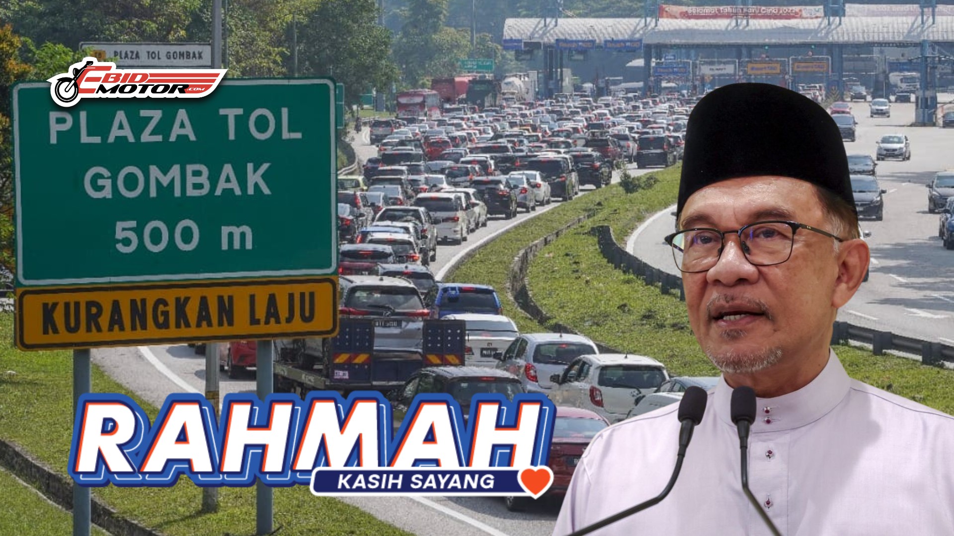 PMX Umum Tol Percuma & Cuti Tambahan Sempena Hari Raya Aidilfitri 2023!