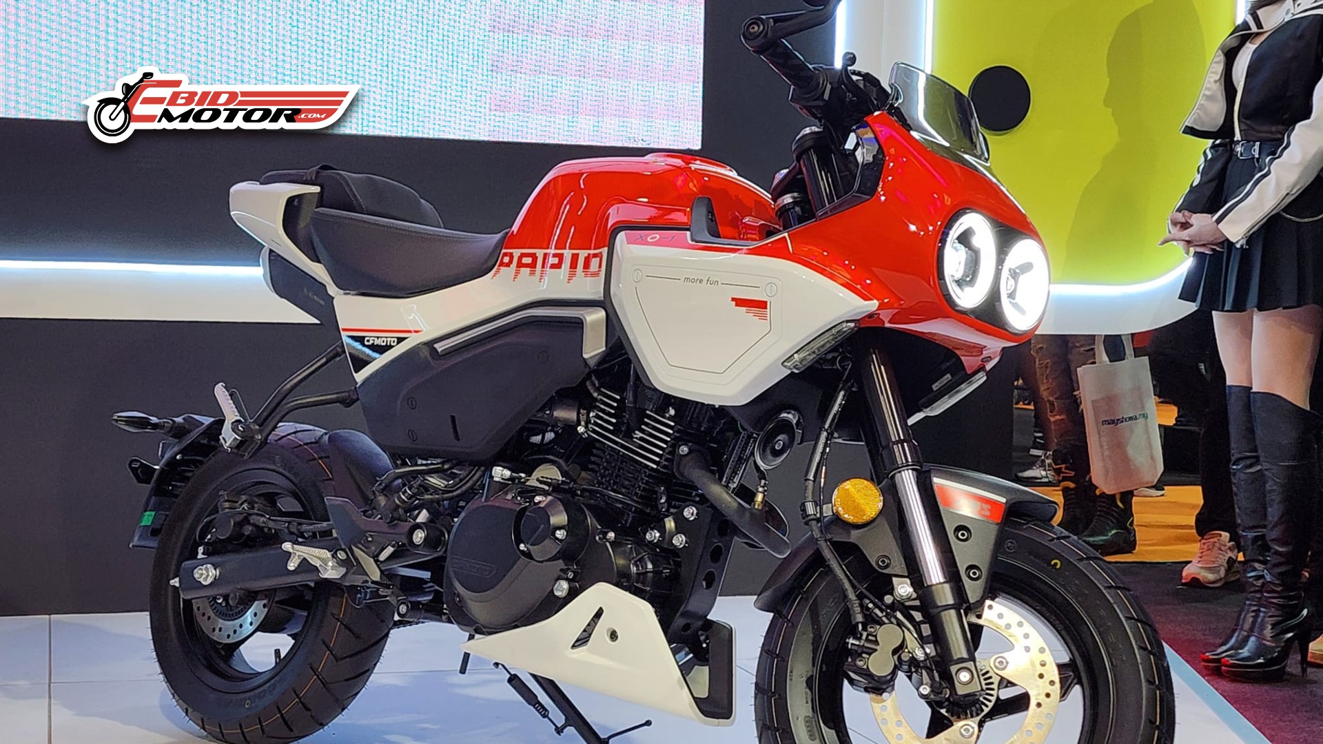 Rasmi: CFMOTO Malaysia Lancar Papio XO-1! 125cc & 9.5hp, Harga Body RM8,888!