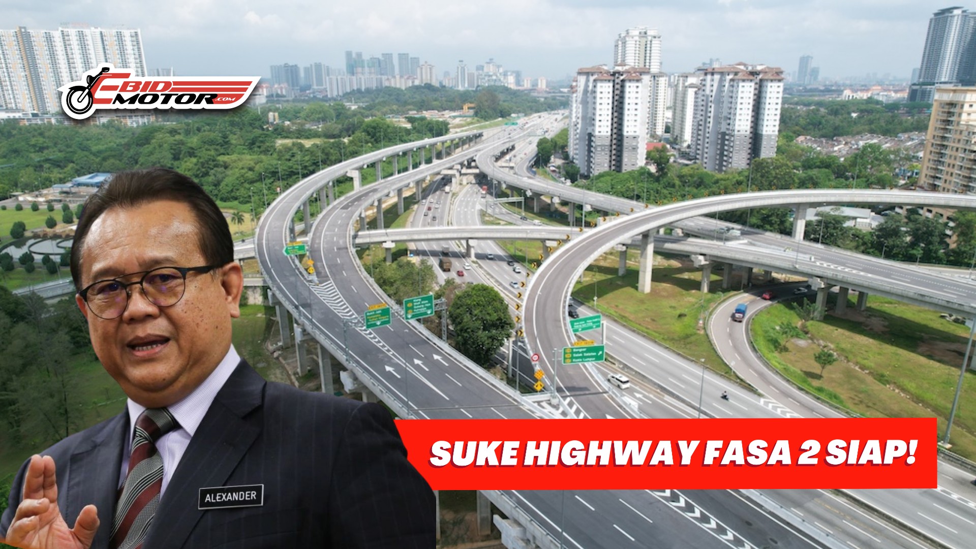 SUKE Highway Fasa 2 Siap! Laluan Alternatif Bakal Kurangkan Kesesakkan MRR2!