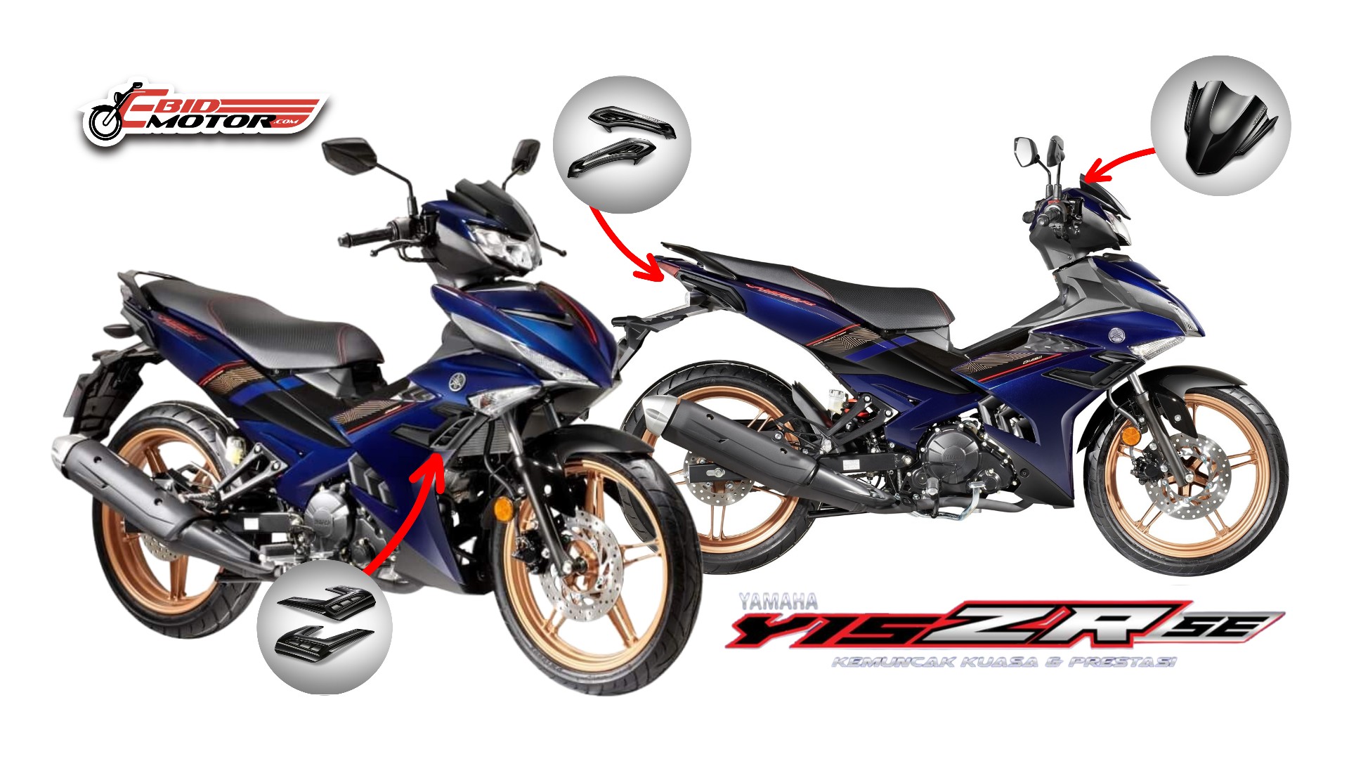 Yamaha Lancar Y15ZR SE (2024) Dengan Warna & Aksesori Baru! Boleh Naikkan HP?