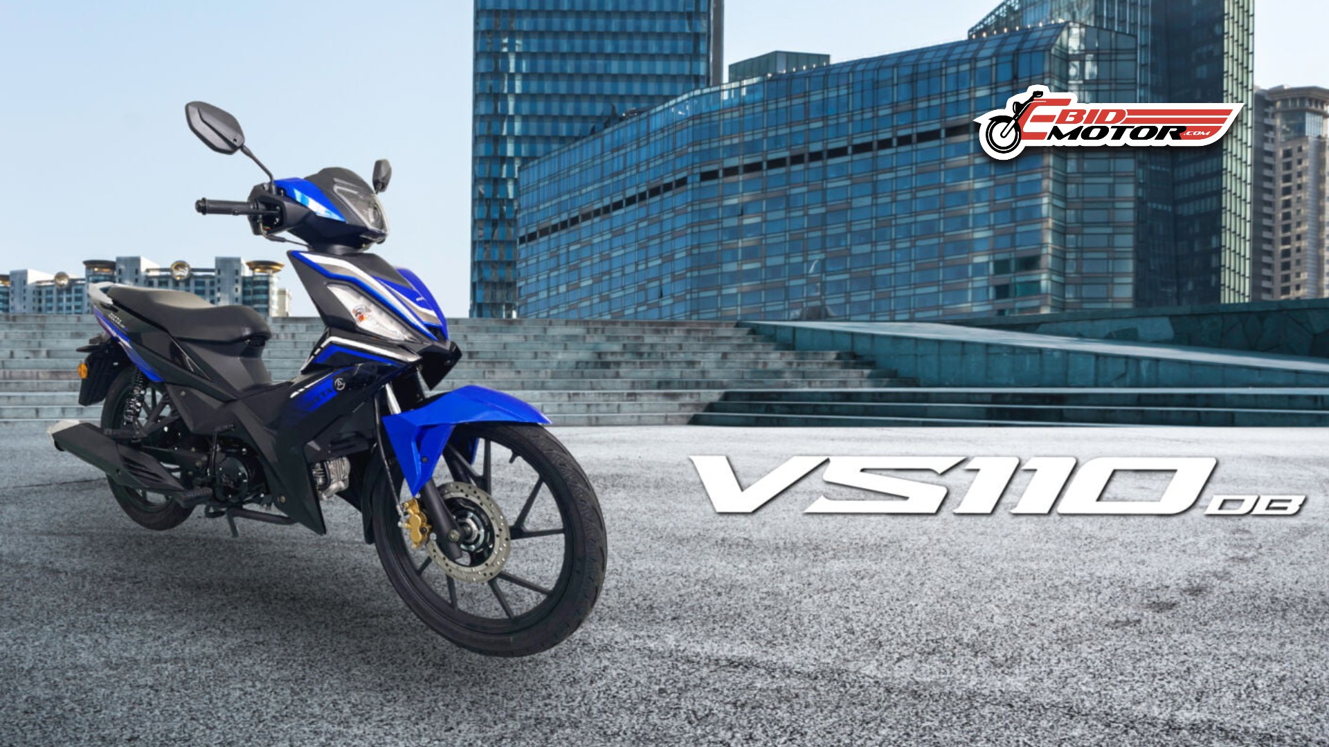 Aveta Lancar VS110DB! Design Mirip RS150R, Enjin Saing Wave Alpha 110!