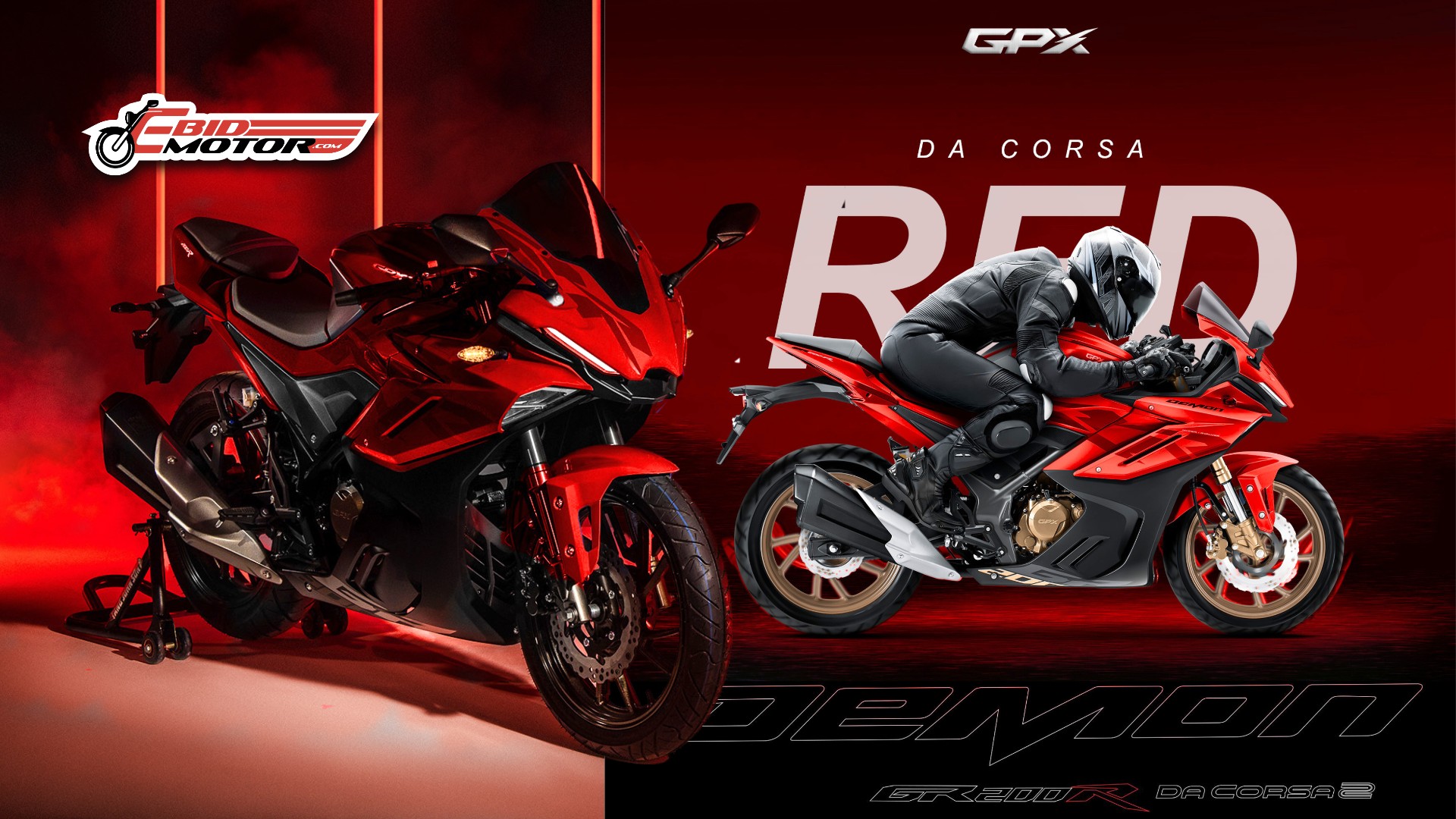 GPX Perkenal Demon GR200RR Da Corsa 2 (2024)! Warna Baru, RM12,588!