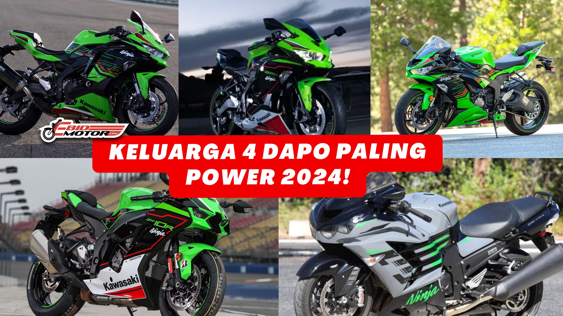 Back To 90's! Inilah Senarai Line-Up Kawasaki Siri ZX Untuk 2024!