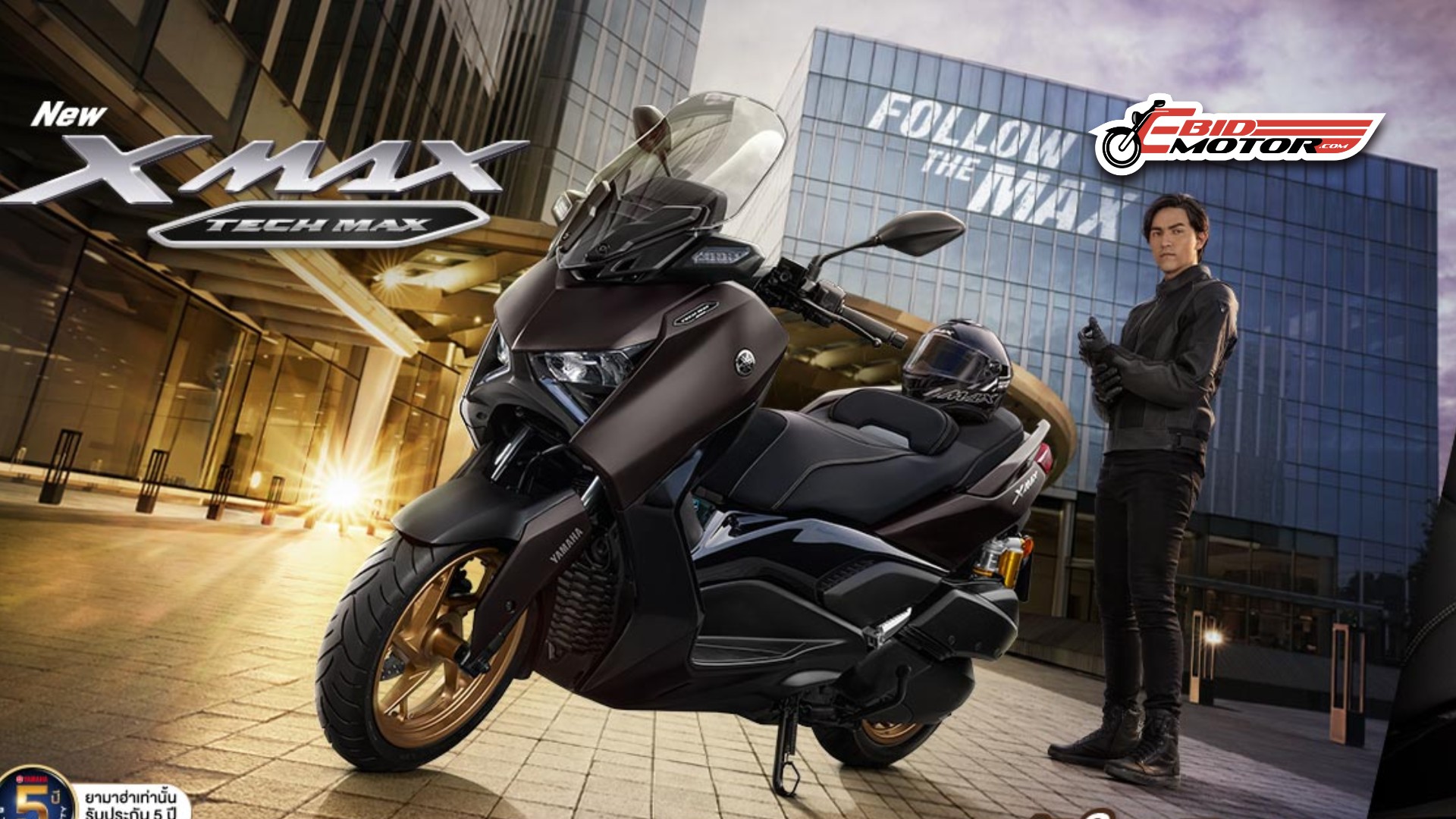 Yamaha Lancar XMAX-Tech Max Di Thailand! Banyak Jajan Baru, Harga RM30K! 