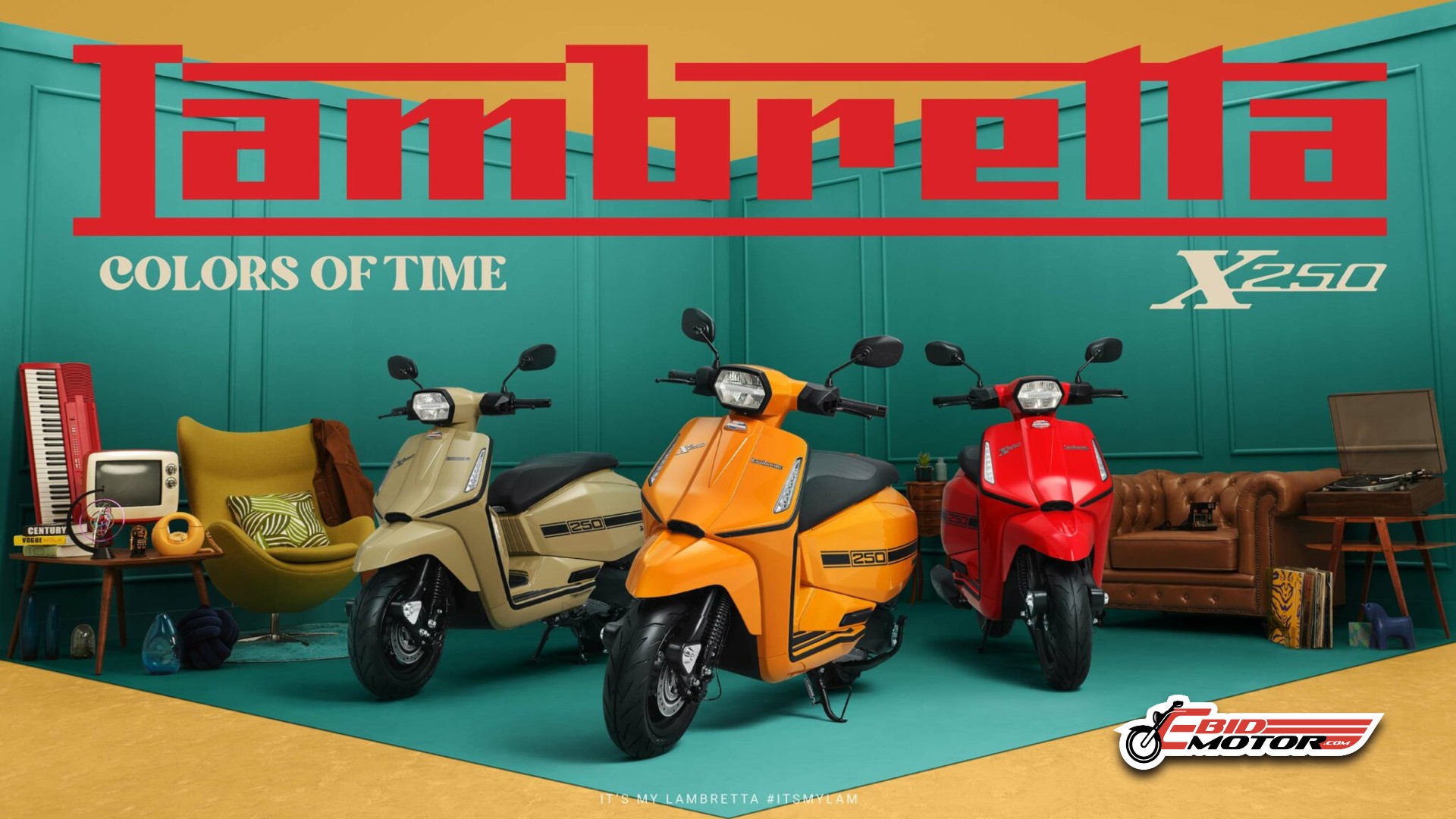 Lambretta Lancar X250 CKD! 23hp, RM22,800! Baik Beli..?