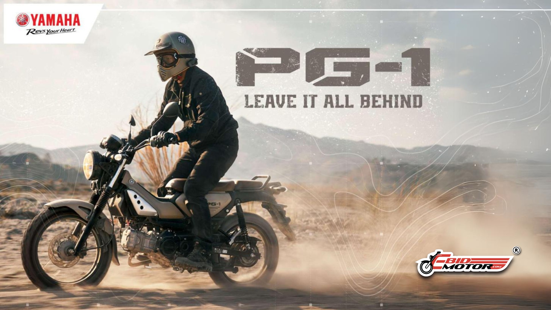 HLYM Rasmi Lancar PG-1! Kapcai Offroad Enjin Lagenda 115cc, RM6,998!
