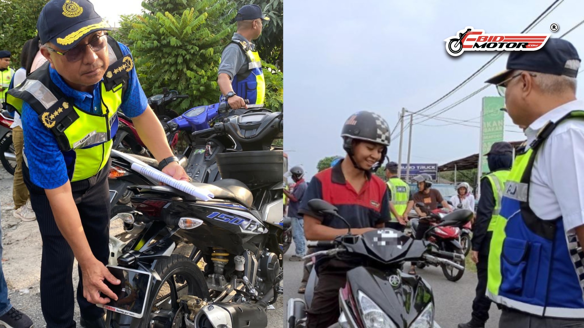 JPJ Mula Ops Motosikal Besar-Besaran Hari Ini, 8 Kesalahan Ini CONFIRM Disaman! 