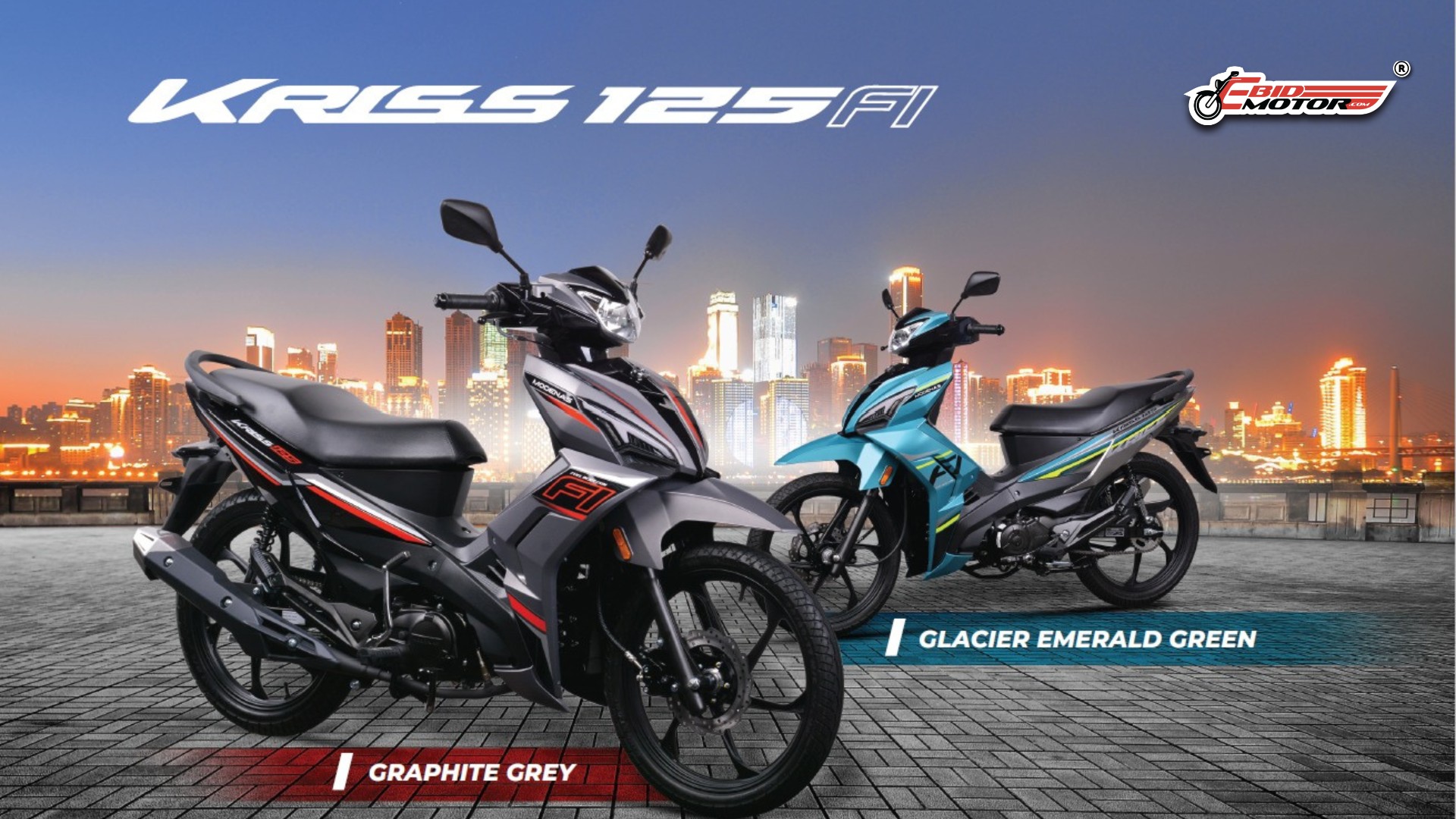 Modenas Senyap-Senyap Perkenal Kriss 125! Enjin Lebih Power, RM5,620!