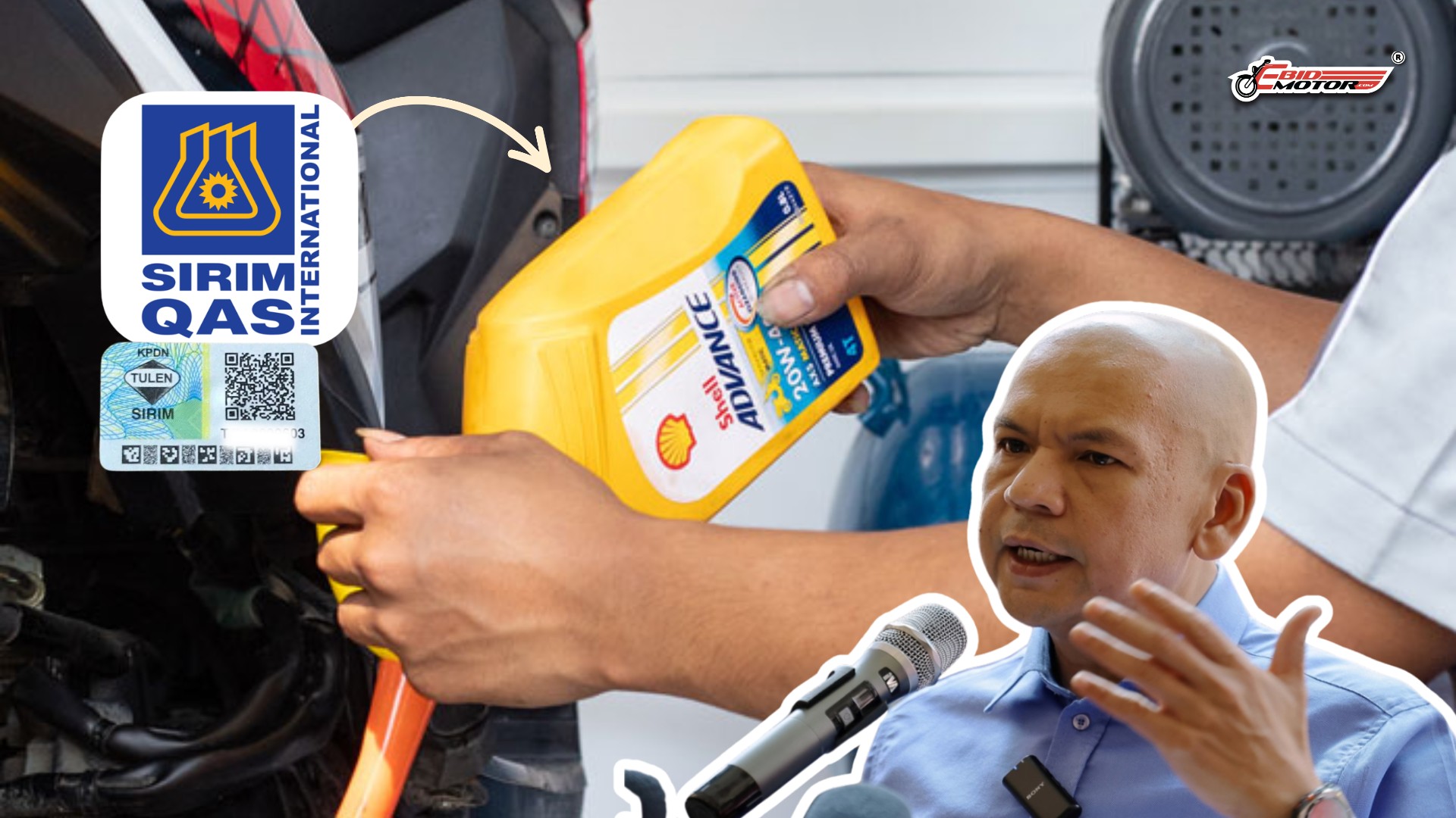 Banyak Sangat Kes Ciplak, Minyak Enjin Kena Ada Cop SIRIM Mulai 7 April!
