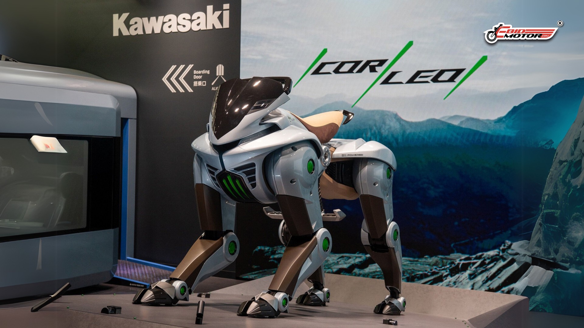 Kawasaki Perkenal CORLEO - Robot Berenjin 150cc Untuk Offroad!