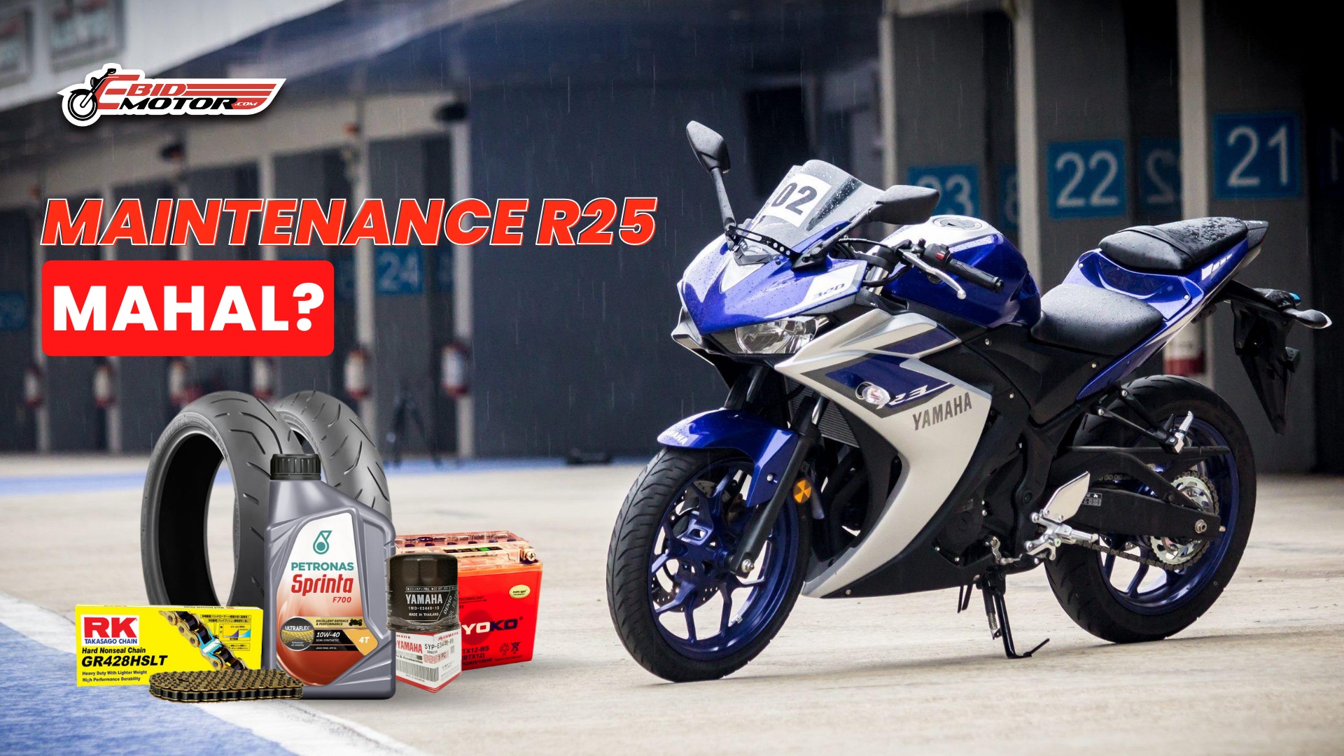 Takut Upgrade Yamaha R25 Sebab Maintenance MAHAL? Ini Kos Pemilikan R25, A-Z!