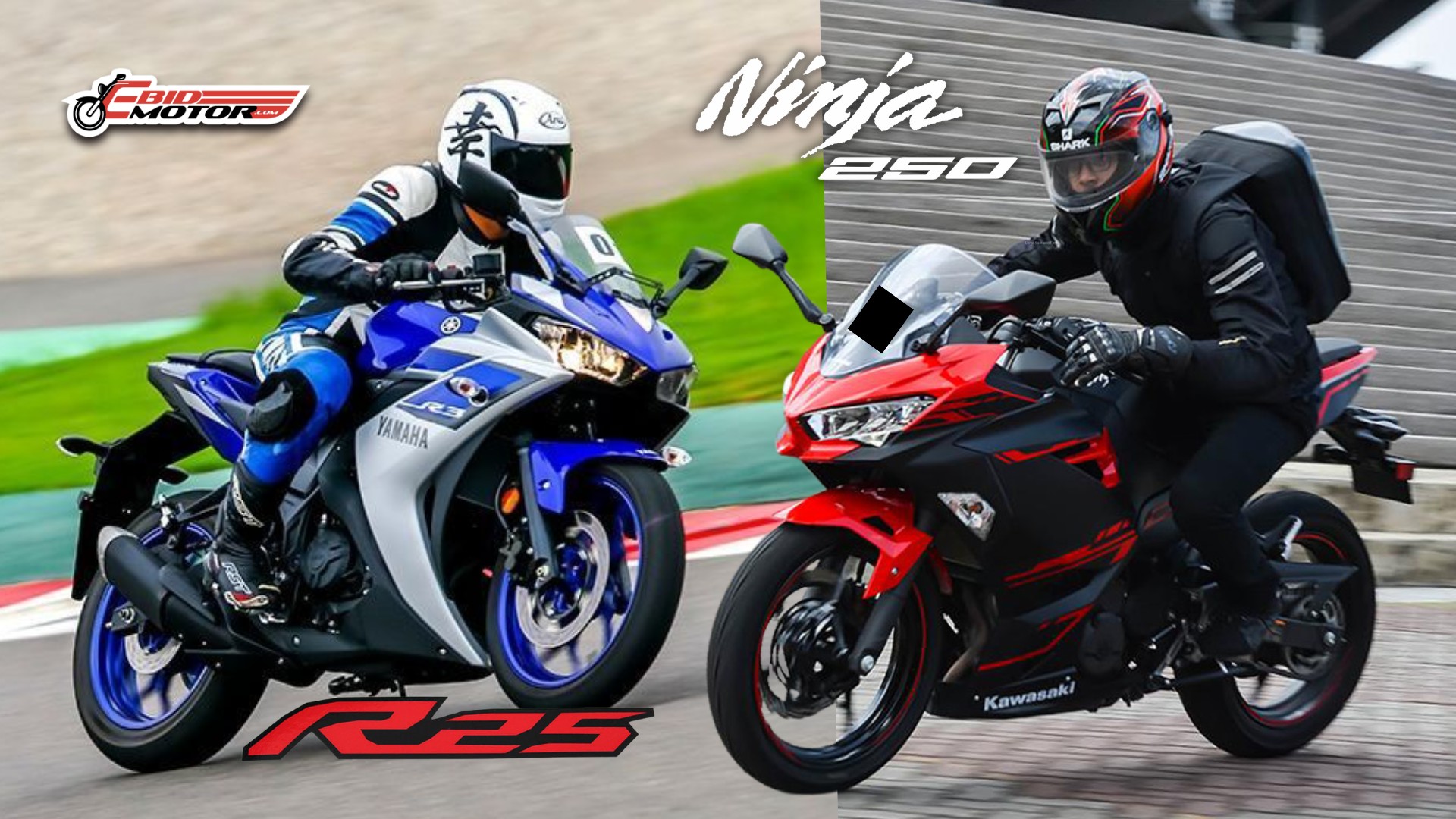 Yamaha R25 @ Kawasaki Ninja 250? Harga Sama, Kuasa Berbeza, Baik Beli Mana?