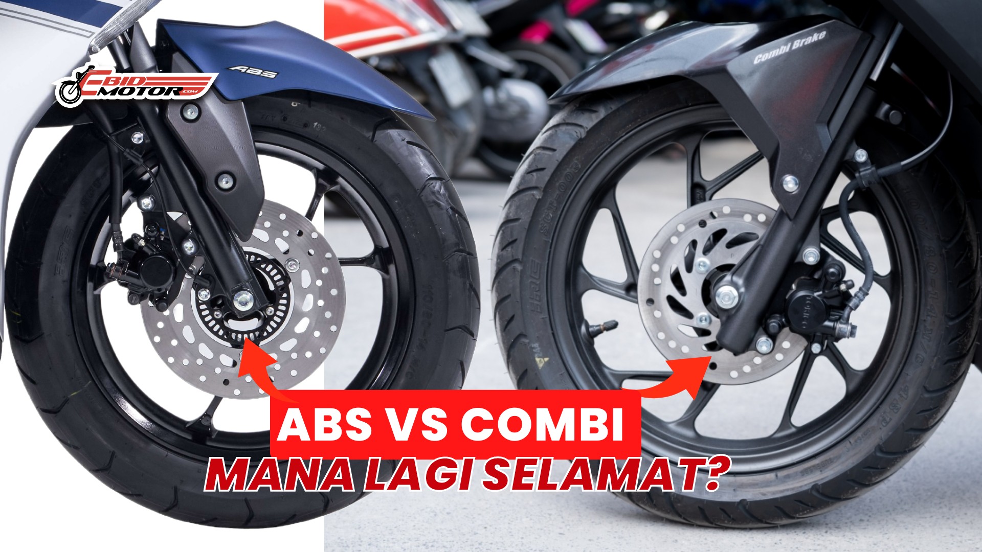 Sistem Brek COMBI Lagi SELAMAT Berbanding Brek ABS?! Ada Beza Ke?