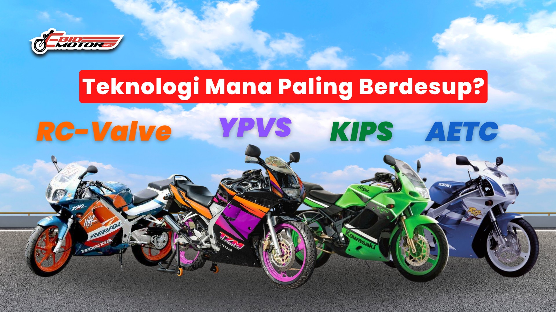 Enjin 2 Stroke Mana Paling Hebat? YPVS, ATAC, KIPS, AETC Atau RC-Valve?