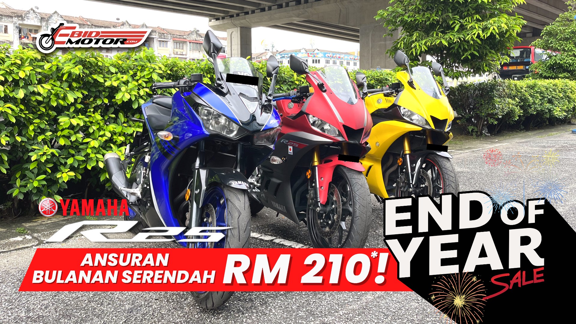 Yamaha R25 YEAR END SALE! Deposit OTR Serendah RM 2,000 Terus Bawa Balik!