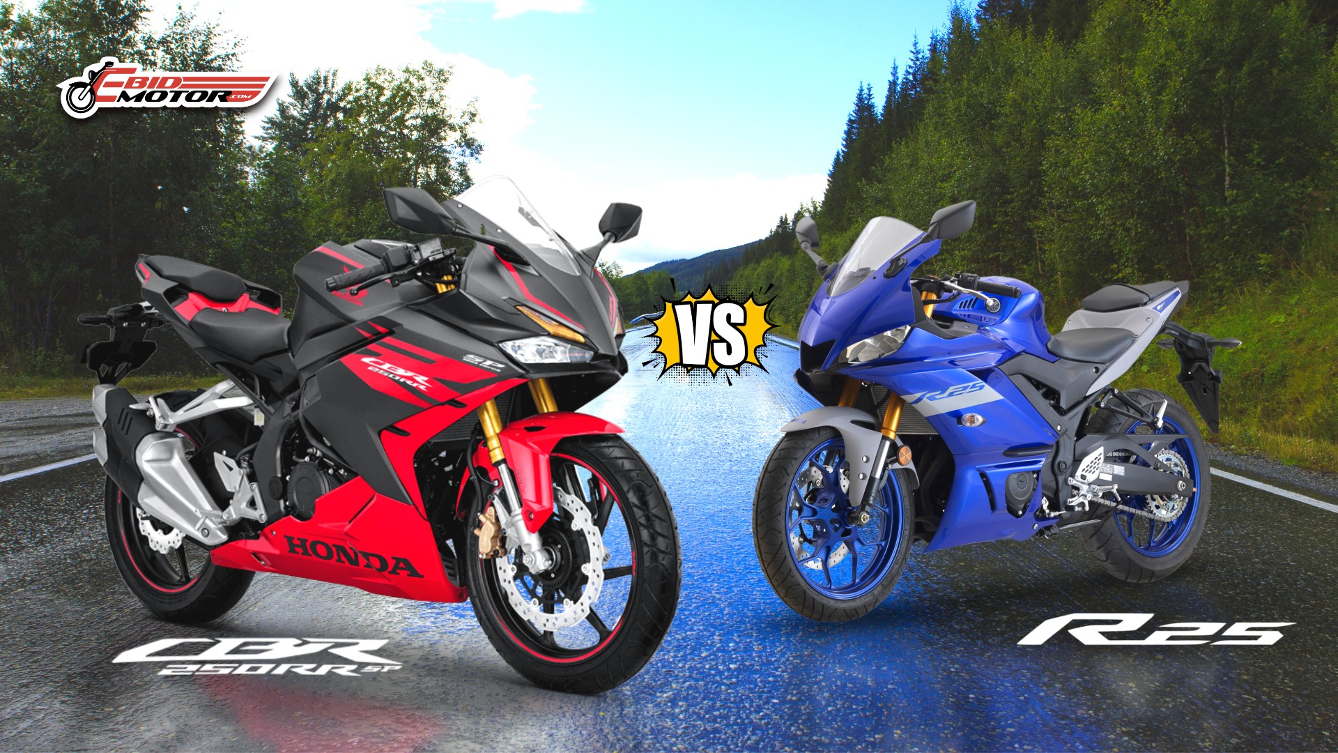 Honda CBR250RR VS  Yamaha R25: Jangan Tersalah Beli Sportbike!
