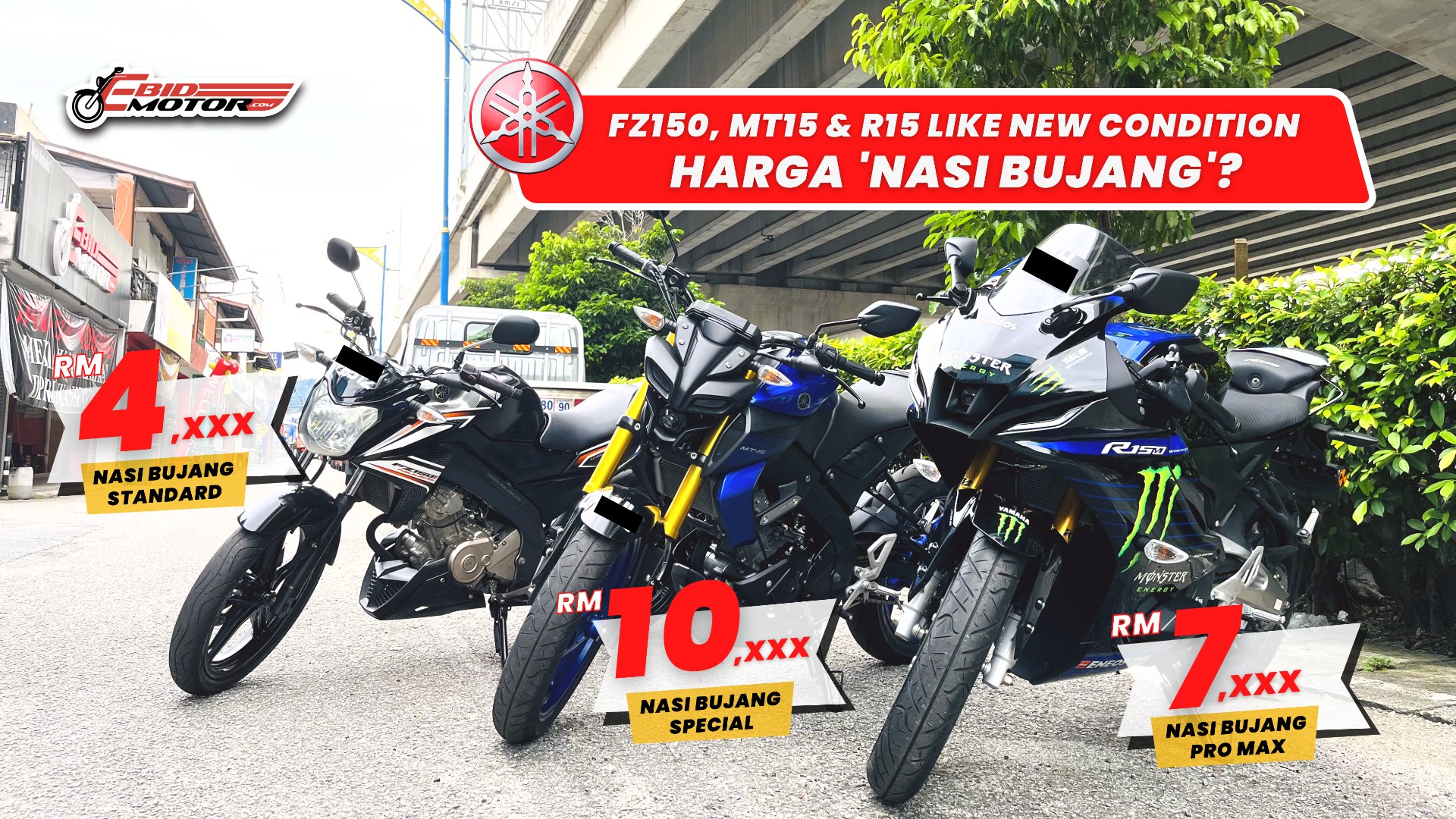 Yamaha Sports-Naked 150CC SUMPAH Termurah Di Lembah Klang! STOK TERHAD !