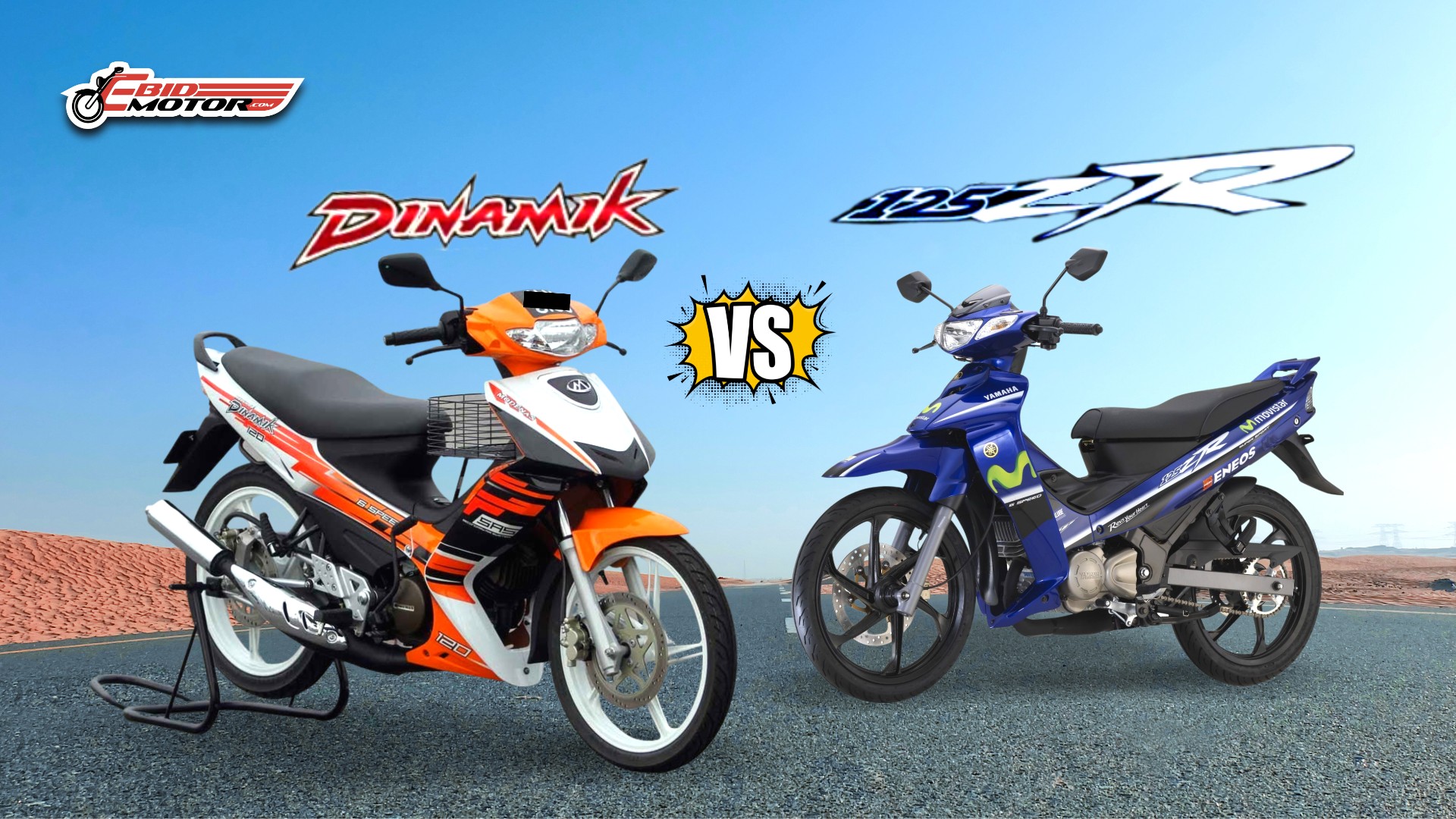 Ramai Tak Tahu Modenas Dinamik 120 Sebenarnya Lebih Power Dari Yamaha 125ZR EBidMotor