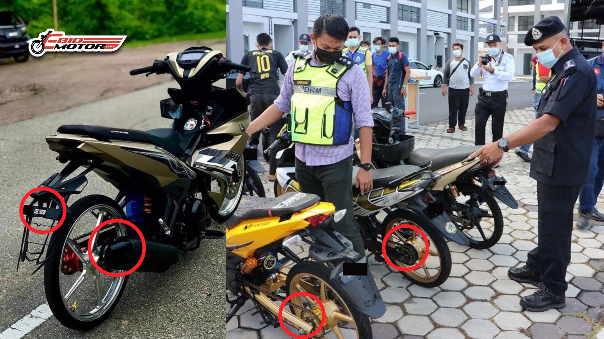 10 Benda Orang Tak Serik Buat Walaupun Disaman! Ini Jawapan Mat Motor Sendiri!