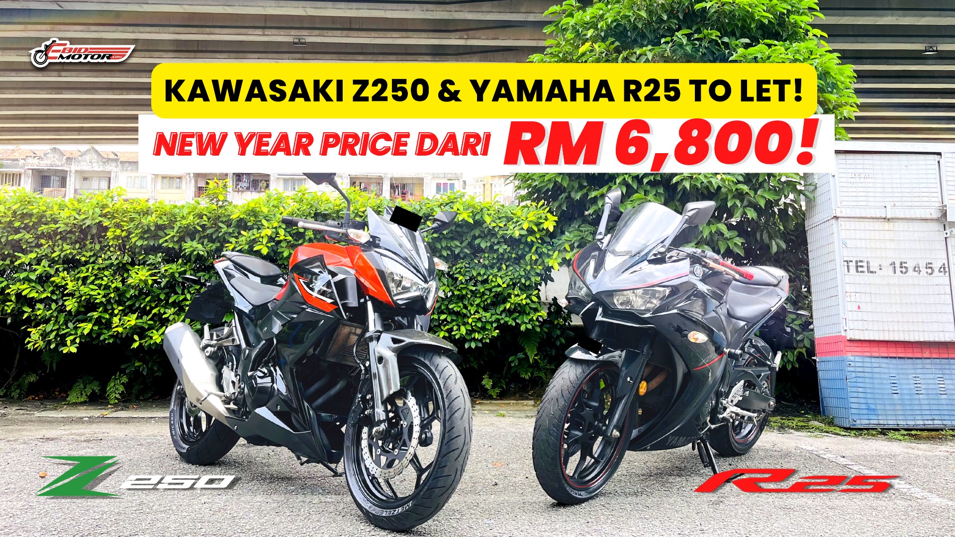 Anda Takkan Jumpa R25 & Z250 Dengan Harga Serendah INI Selain Dari Kami!!