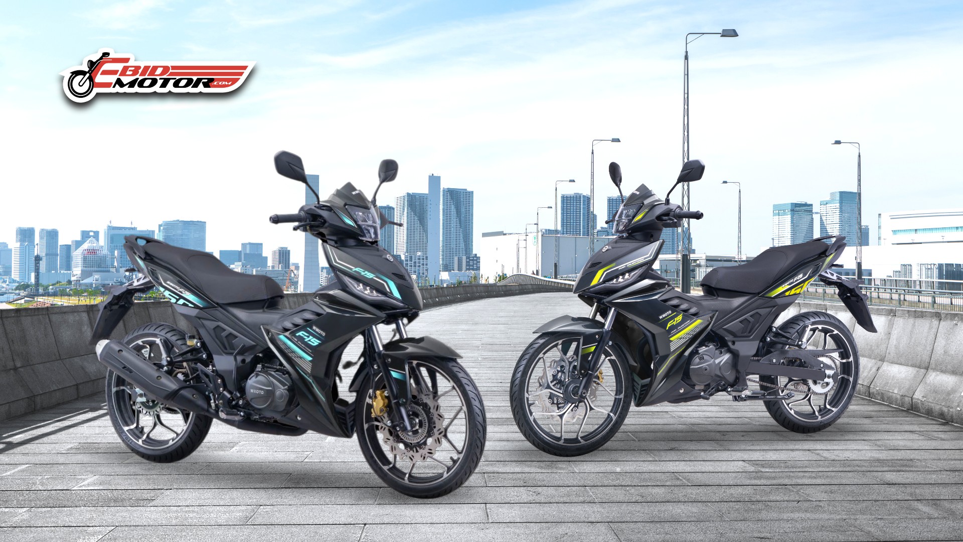 Rupa Mewah Harga B40, Ini Supermoped Marhaen Dari WMoto, F-15! 