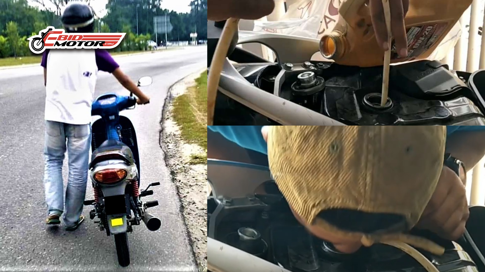 Motor Habis Minyak Tengah Jalan? Ini 'Life Hack' Yang Ramai Tak Tahu!