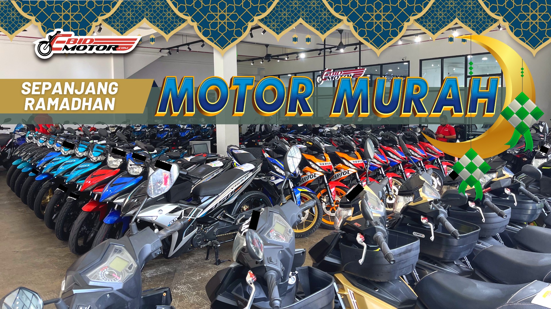 Promosi Ramadhan Jualan Rahmah! Moped & Superkapcai Dari RM 2,XXX!