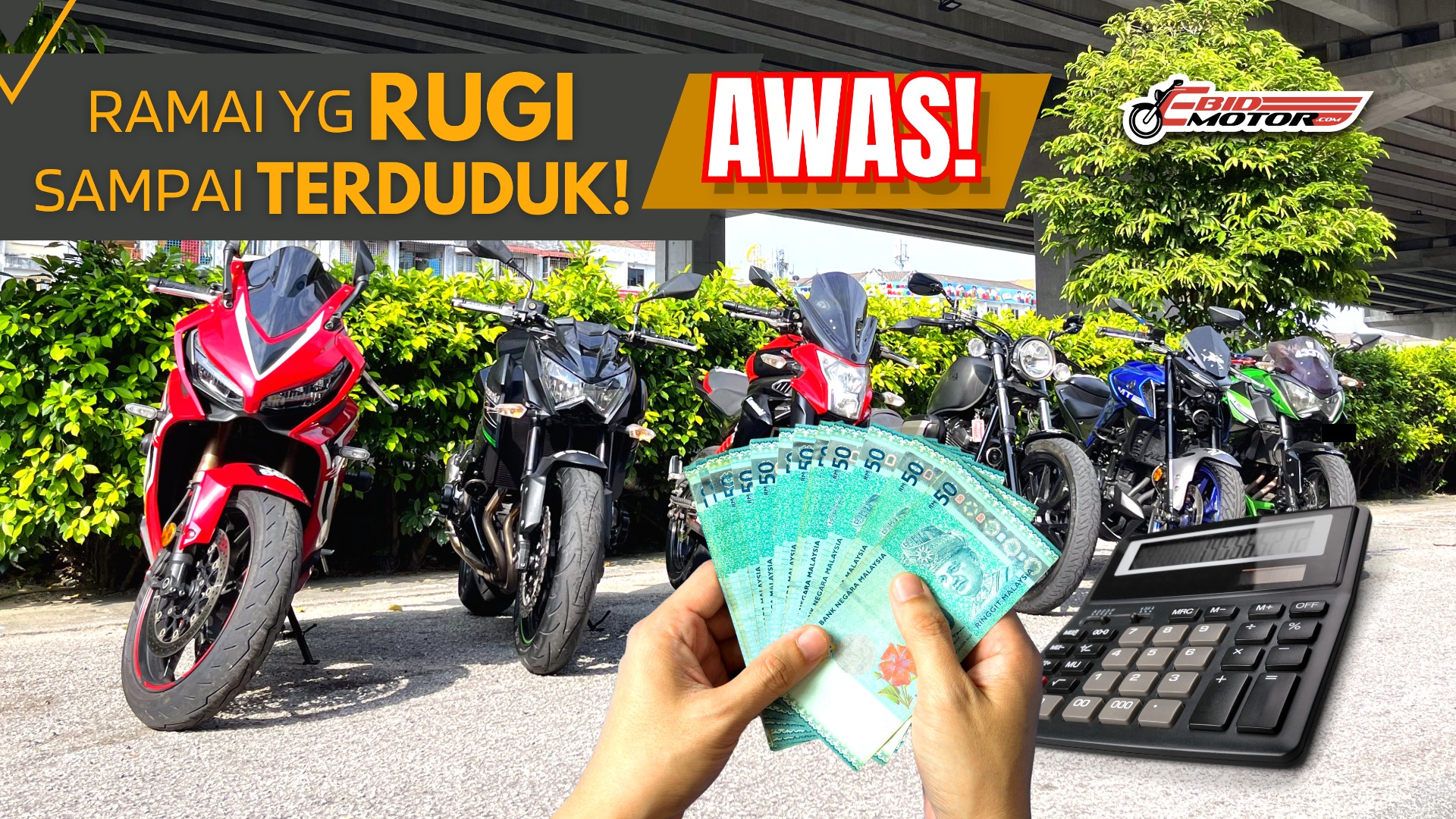 Nak Beli Motor Besar, Tapi Mampu Ke Nak Bayar? Ini Cara Kira Gaji Agar Tak Terperangkap!