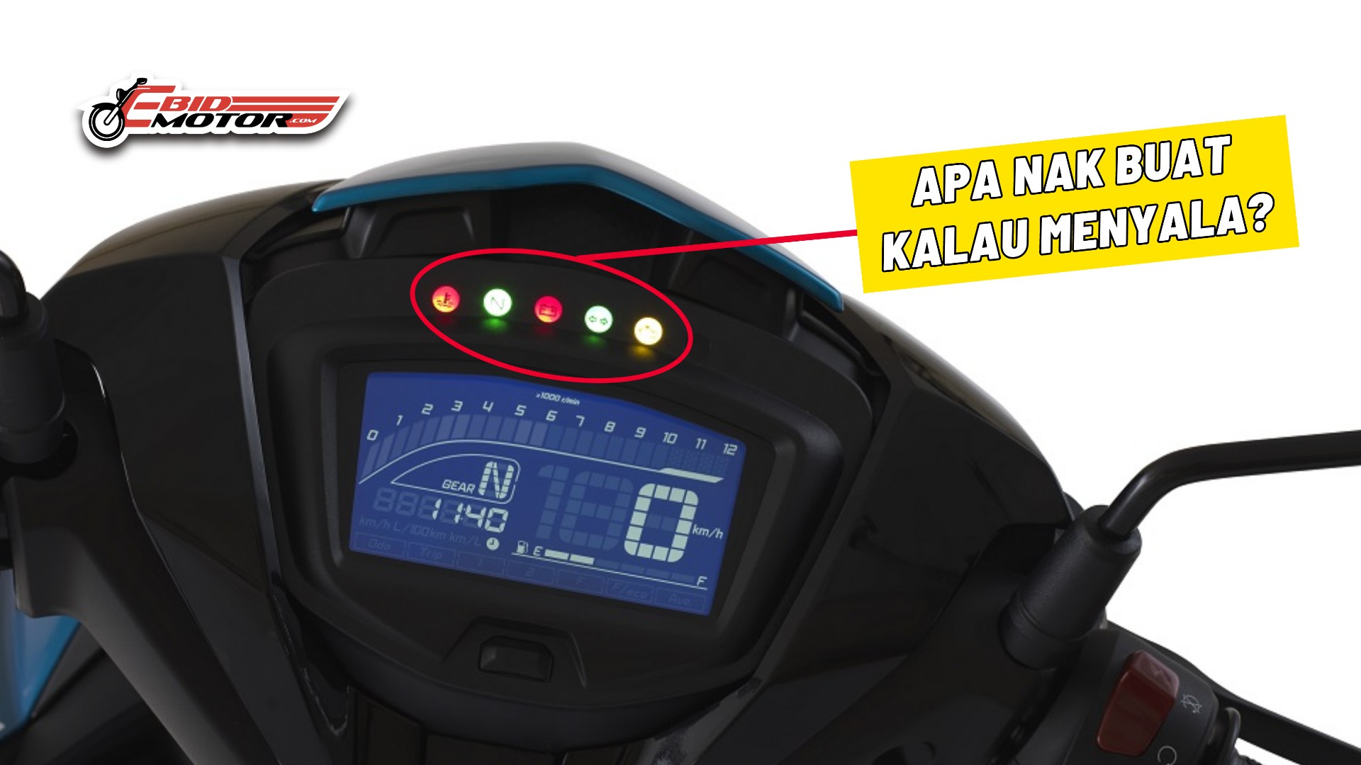 Jangan Abaikan Signal Amaran Ini Kalau Menyala Pada Motor Anda!