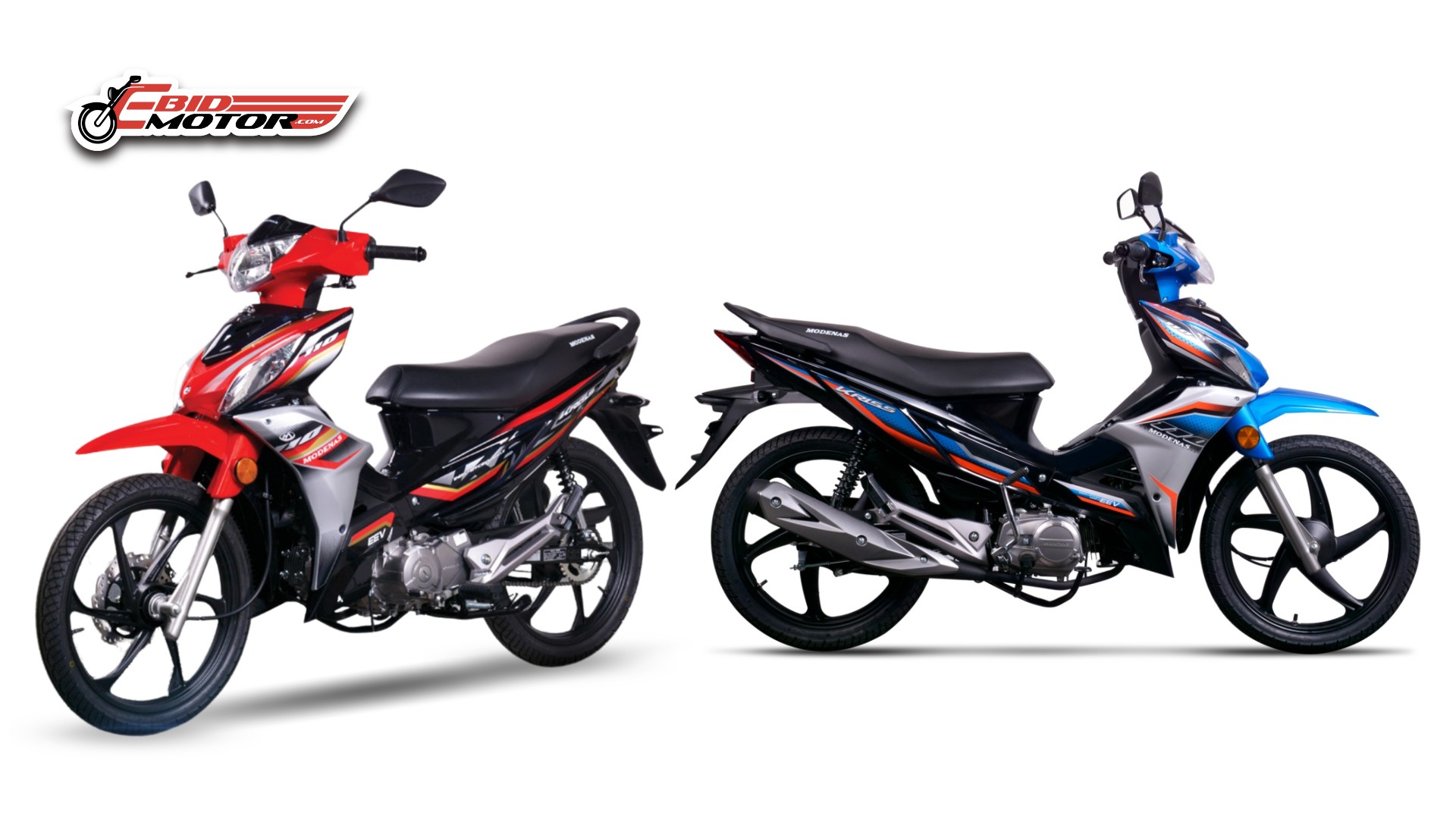 Modenas Lancar Kriss 110 (2023) Dengan Warna & Grafik Baru, Harga Mampu Milik!