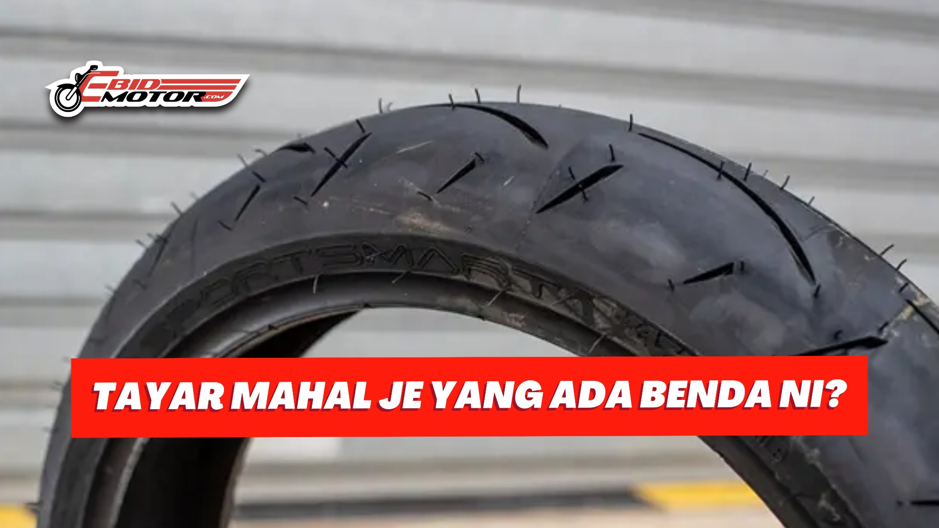 Buat Tayar Lebih Grip?! Apa Fungsi Sebenar Bulu Halus Pada Tayar Motor? 