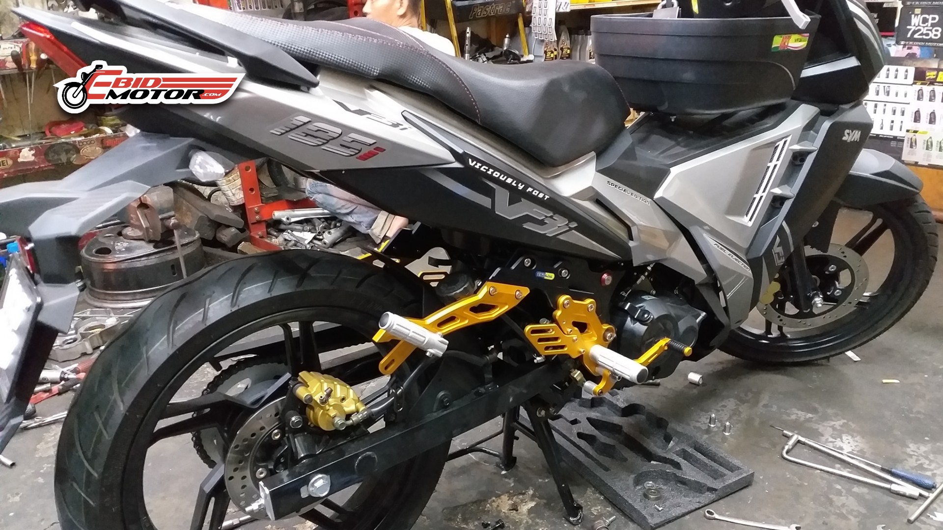 SYM VF3i Rosak Layak Buat Besi Buruk? Ini 31 Parts Boleh Kacuk Ganti Parts Ori!