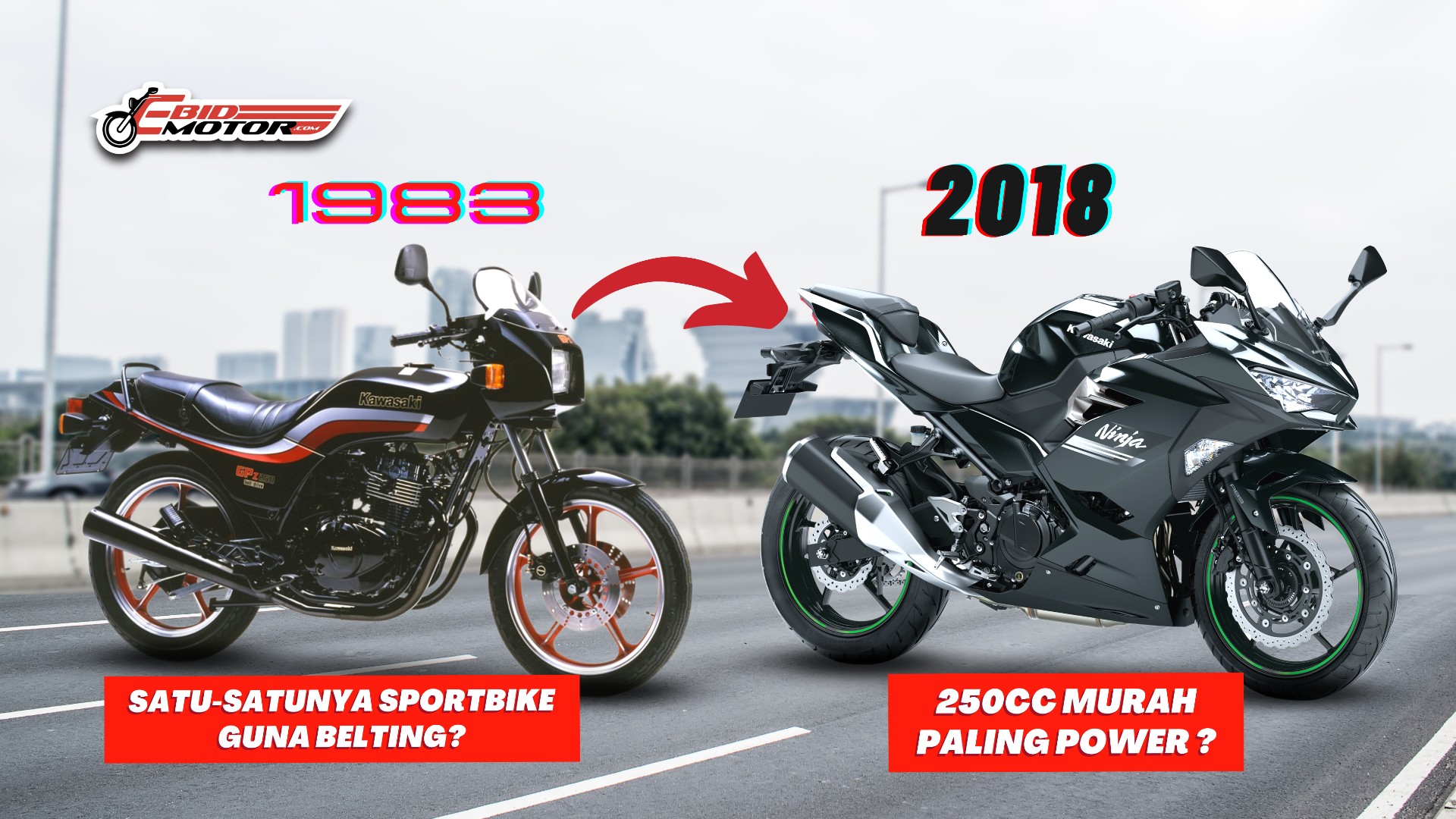 Sportbike Paling 'Jantan'?! Ini Evolusi Kawasaki Ninja 250 Yang Ramai Tak Tahu!