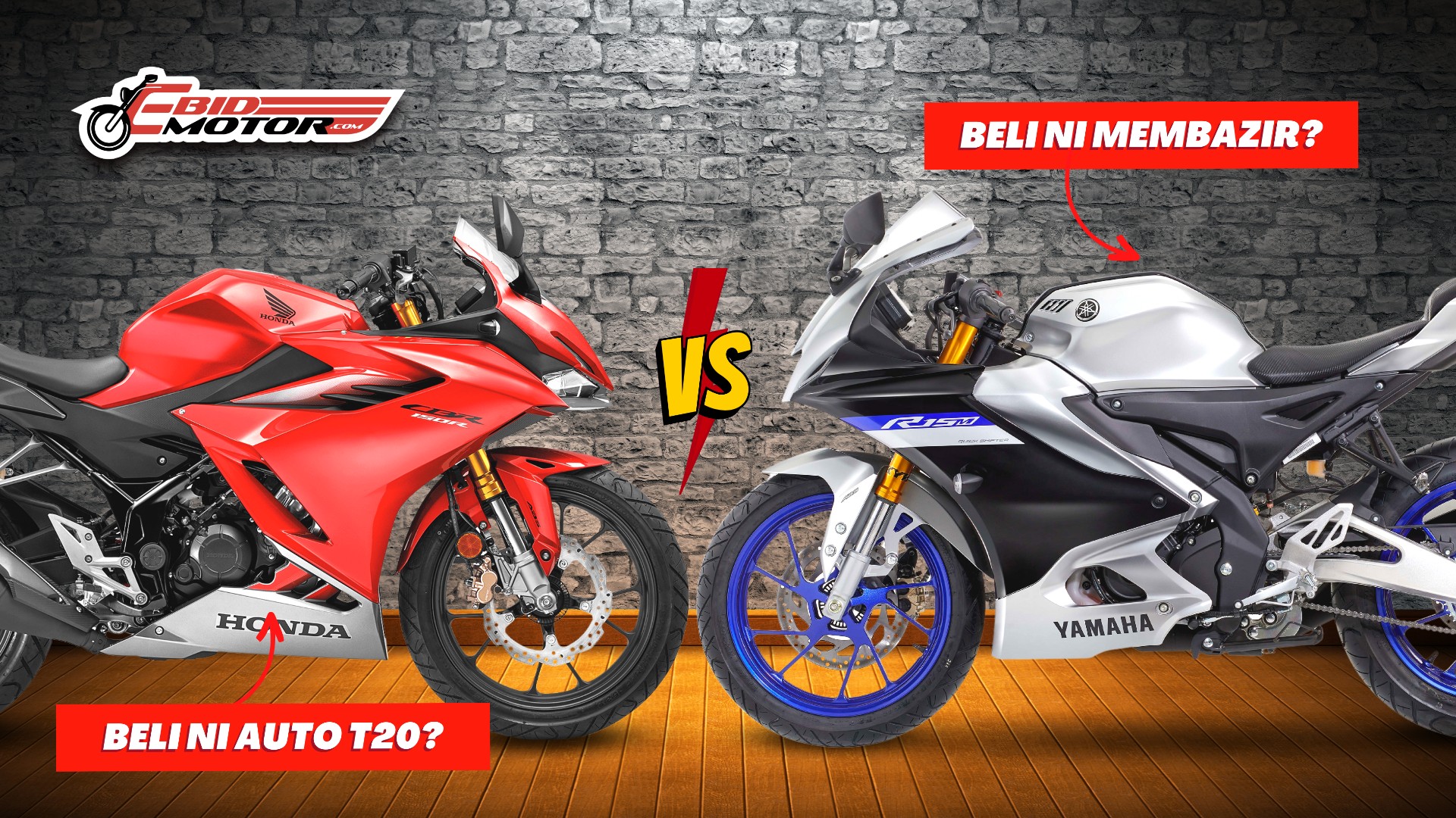 Serious Lah Buang Duit Beli Yamaha R15M Berbanding Beli Honda CBR150R???