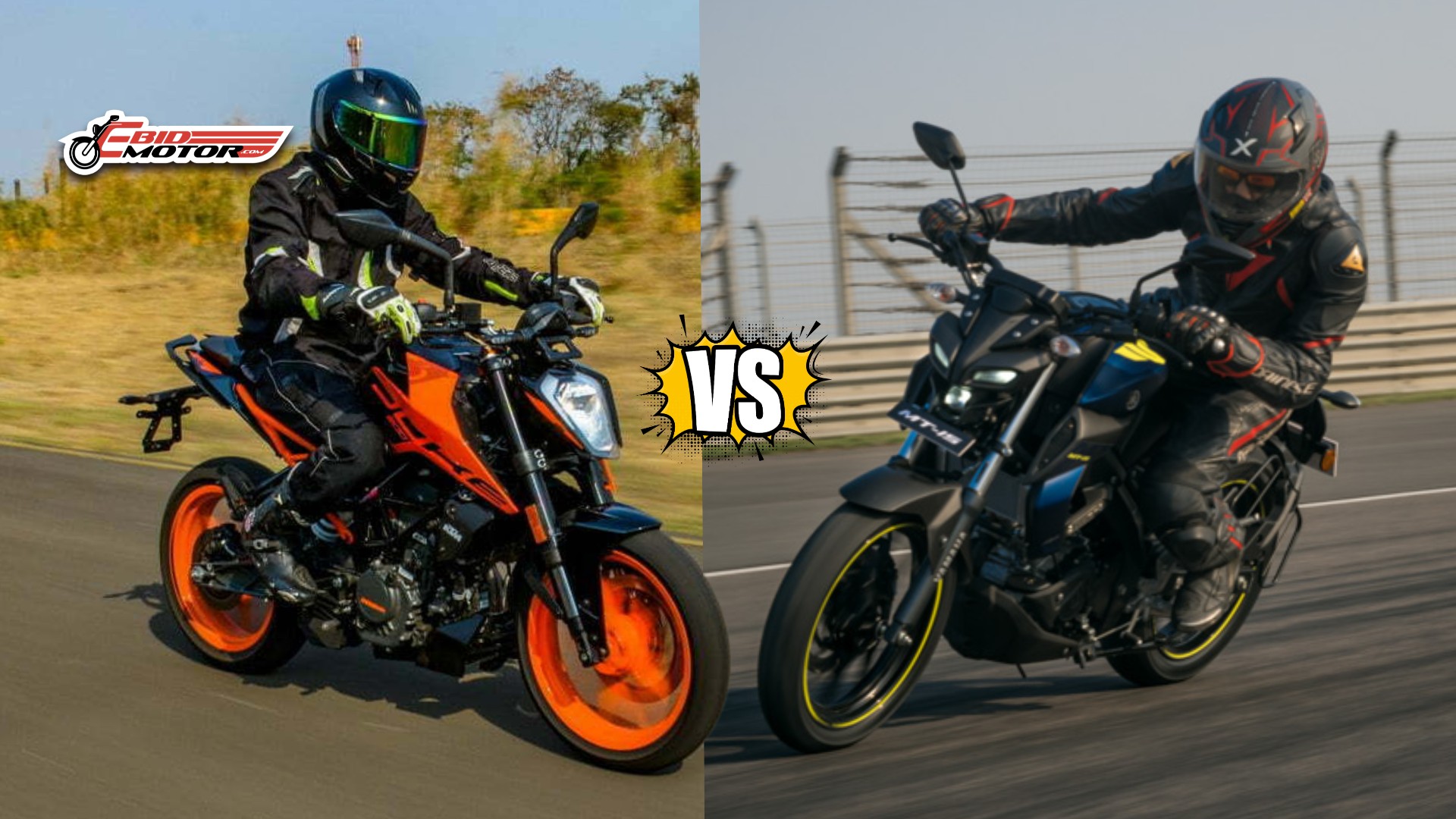 Biar Betul KTM Duke 200 Senang-Senang Kena 'Ayam' Dengan Yamaha MT15??!