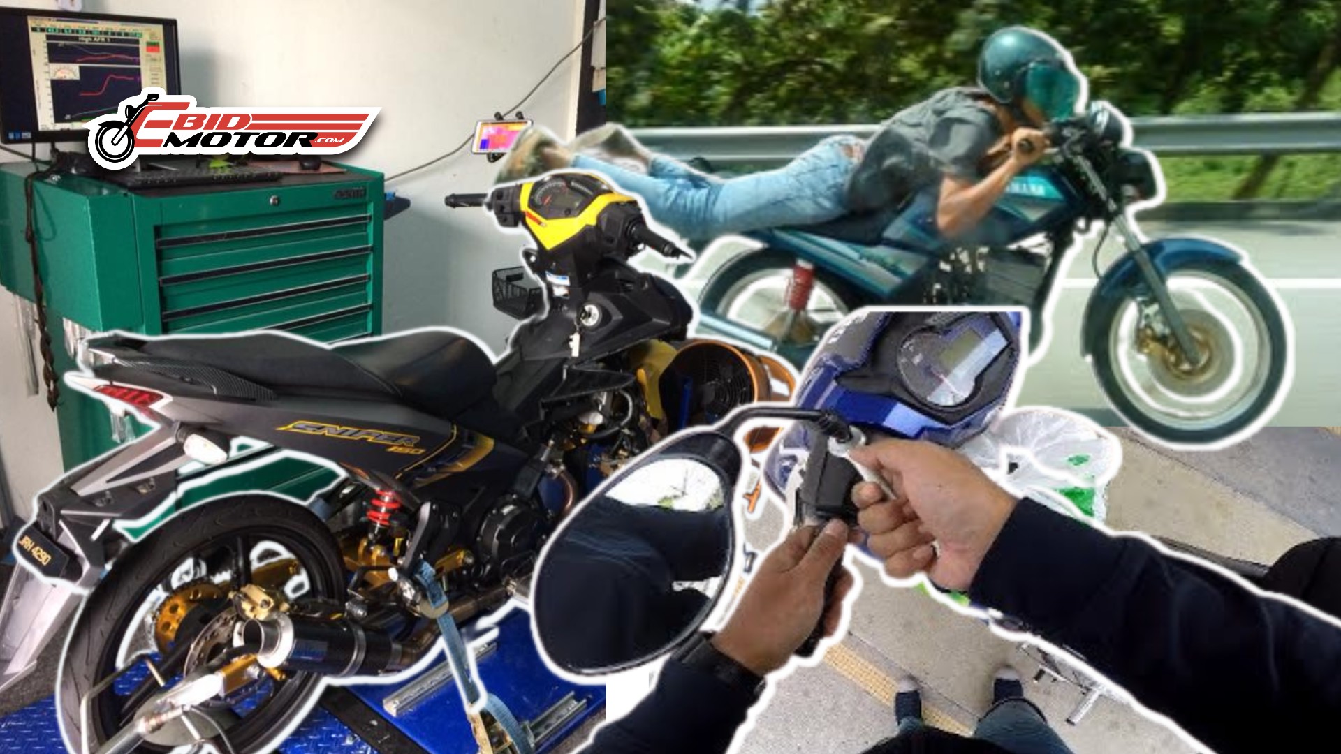 10 Mitos Lajukan Motor Yang MENGARUT Langsung Tak Boleh Pakai!