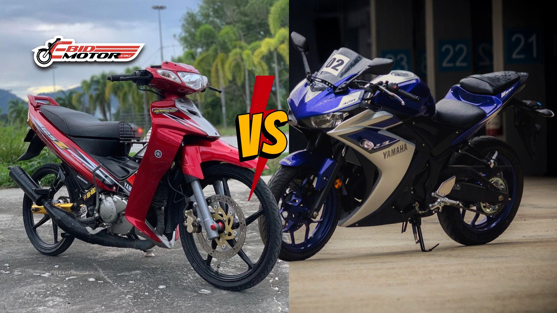 Kenapa Buang Duit Beli Yamaha 125ZR Kalau Boleh Sambar Yamaha R25?