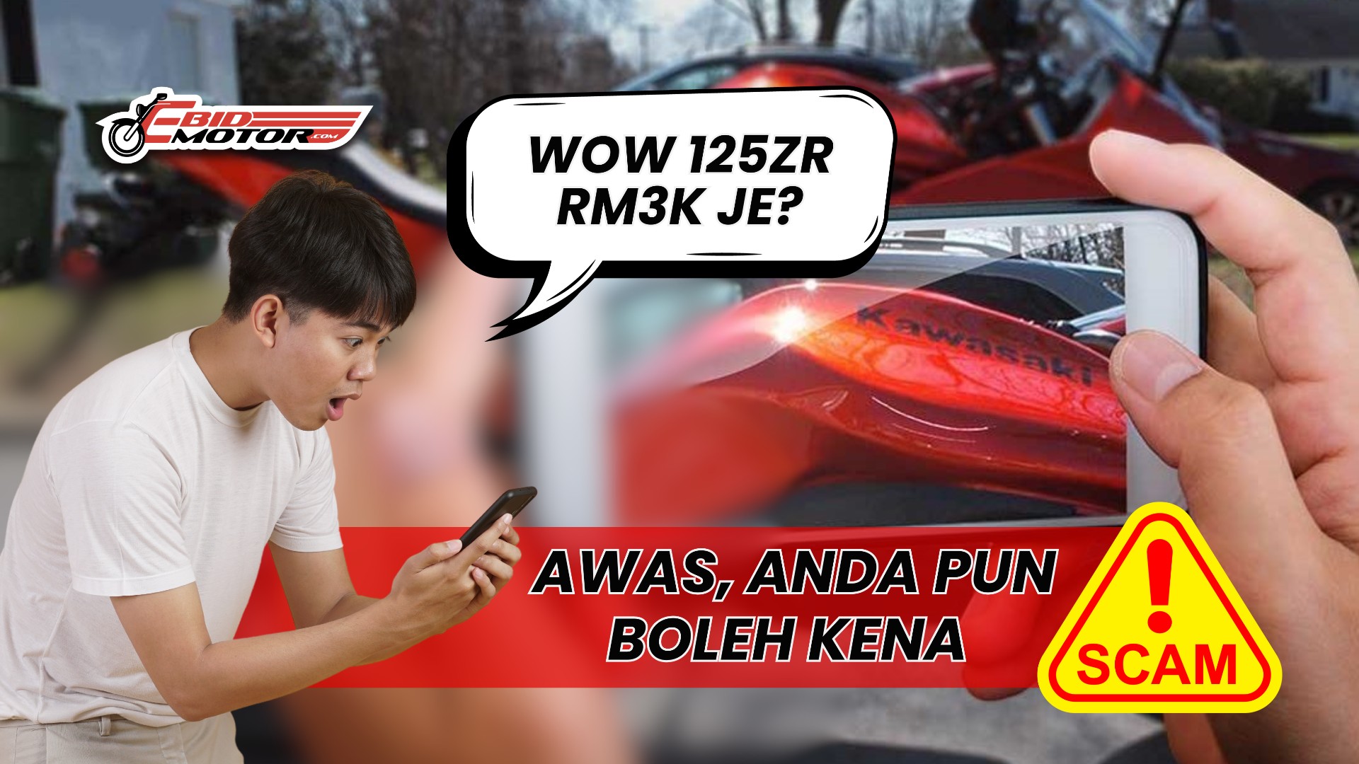 SCAM ALERT! Jangan TERPEDAYA Dengan Individu Menyamar Sebagai Ebidmotor.com!