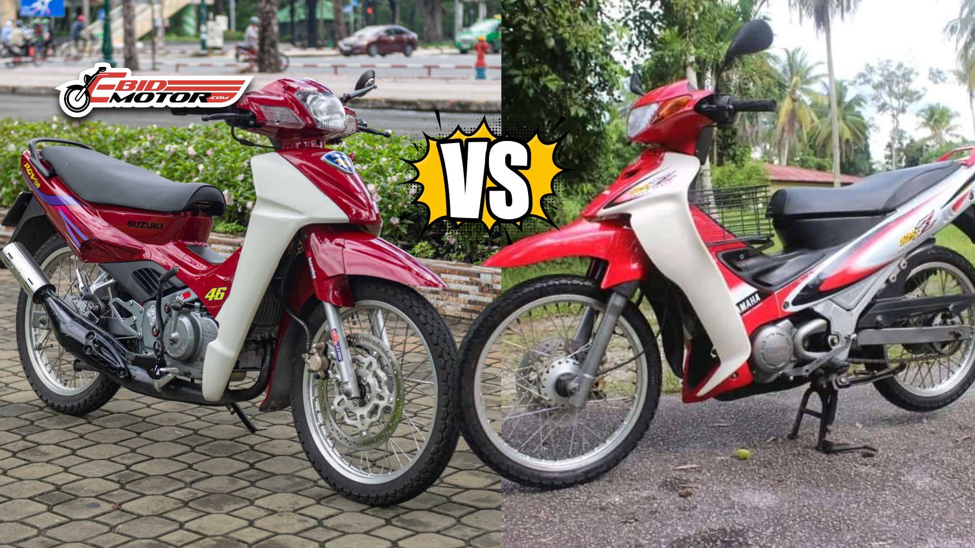 Antara Suzuki RGV 120 & Yamaha 125Z, Siapa King Of Kapcai 2T Terhebat?