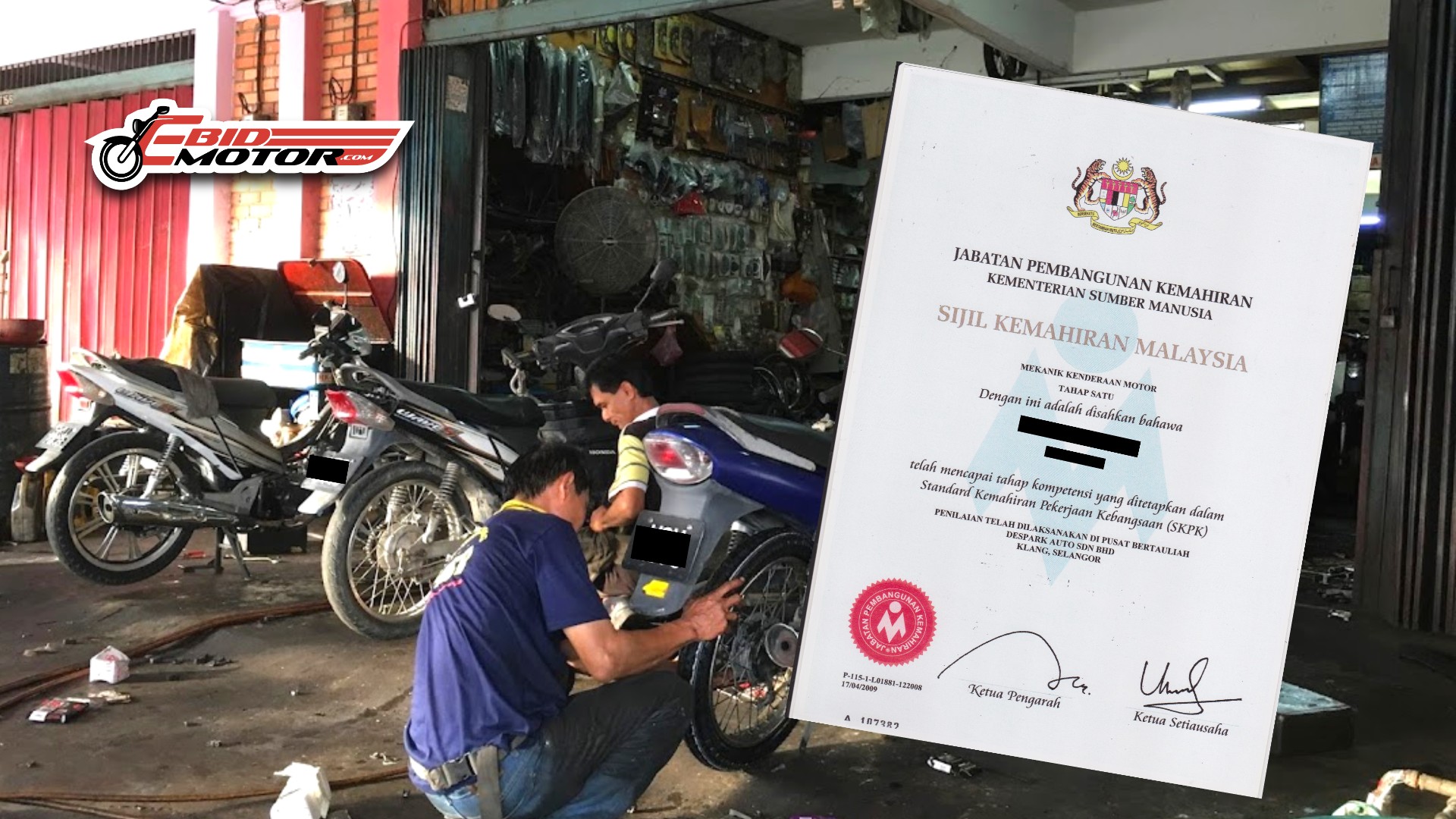 Mulai 1 Julai 2023, Bengkel Kena Pamer Sijil Kelayakkan Mekanik Baru Layak Operasi