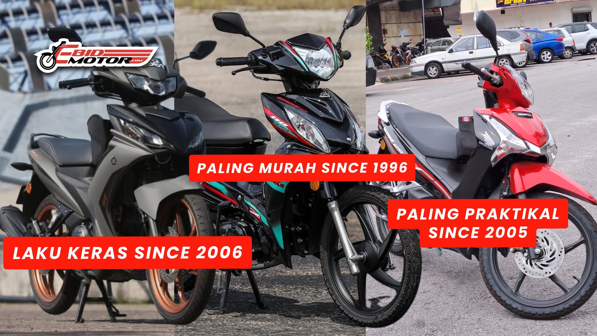 Top 5 Motosikal Kuno Yang Masih Lagi Diteruskan Pengeluarannya Di Malaysia!