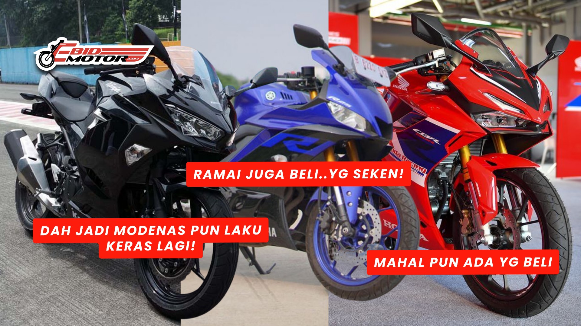 5 Sportbike Mesra B2 Yang Dah Lapuk TAPI Masih Lagi Laku Dijual Di Malaysia!