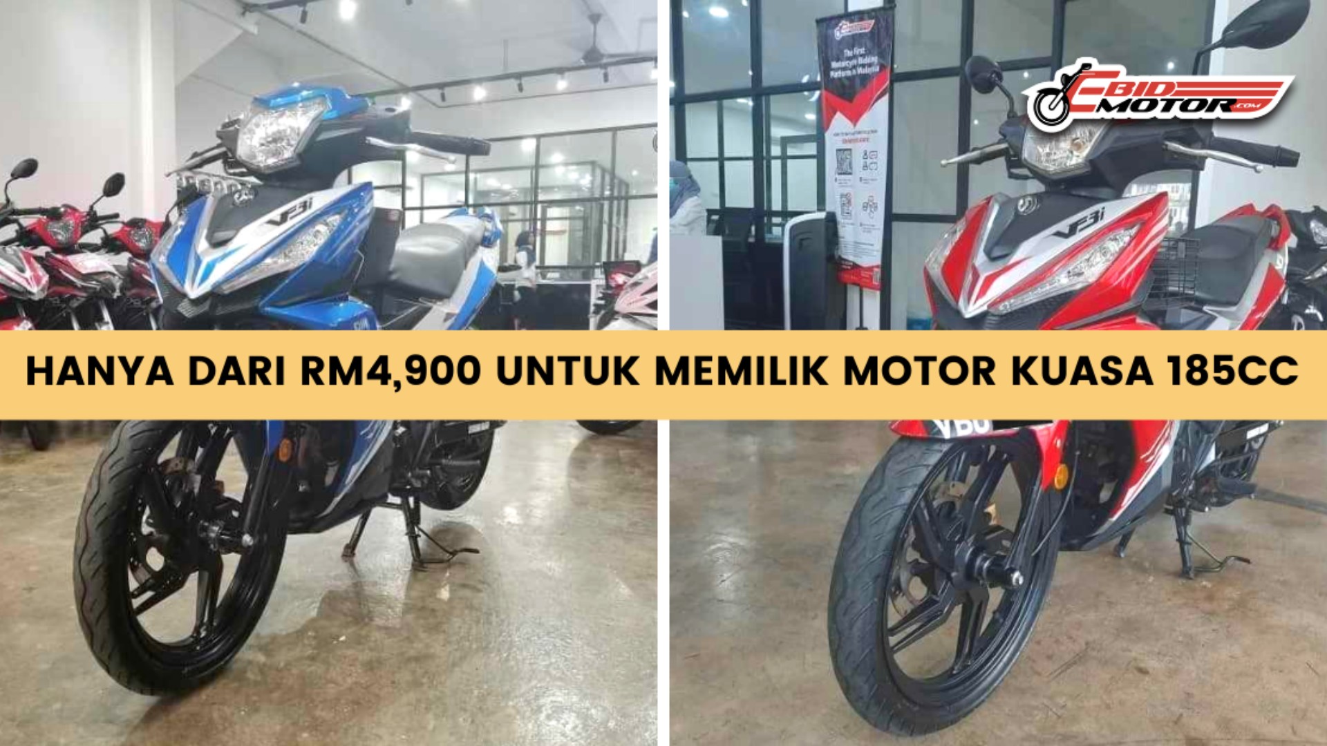 SYM VF3i 185 Yang Berstyle Dan Laju Anda Mampu Milik!