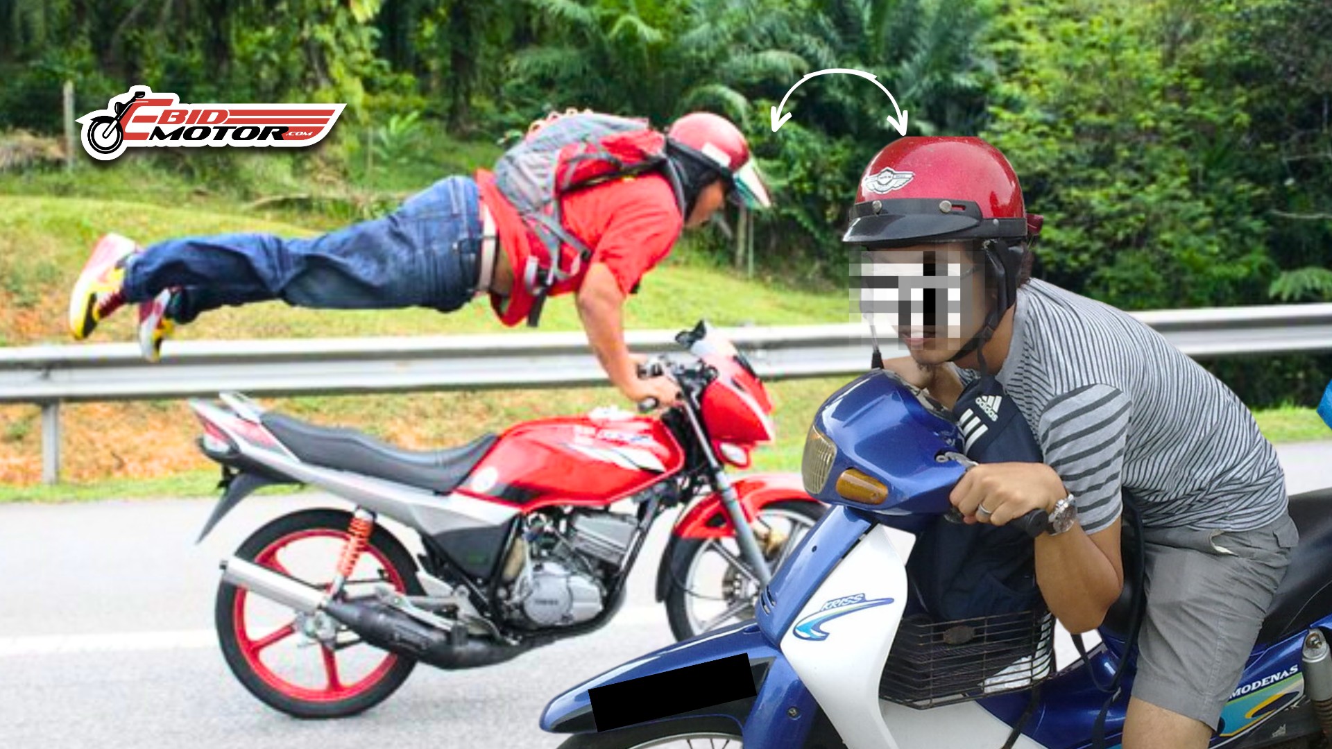 Kenapa Ramai Mat Motor Suka Pakai Helmet 'Steng' Walaupun Tak Selamat?