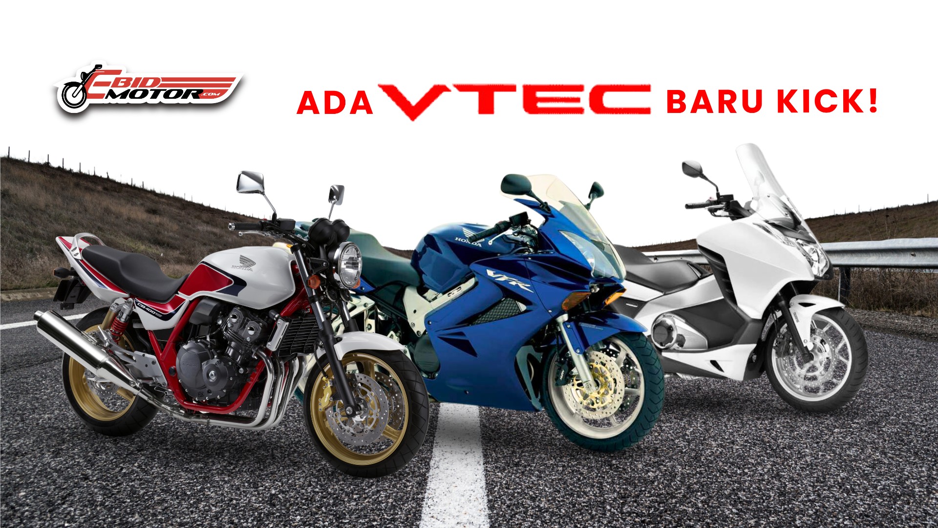 3 Motosikal Honda Yang Didatangkan Dengan V-TEC CONFIRM Ramai Tak Tahu!