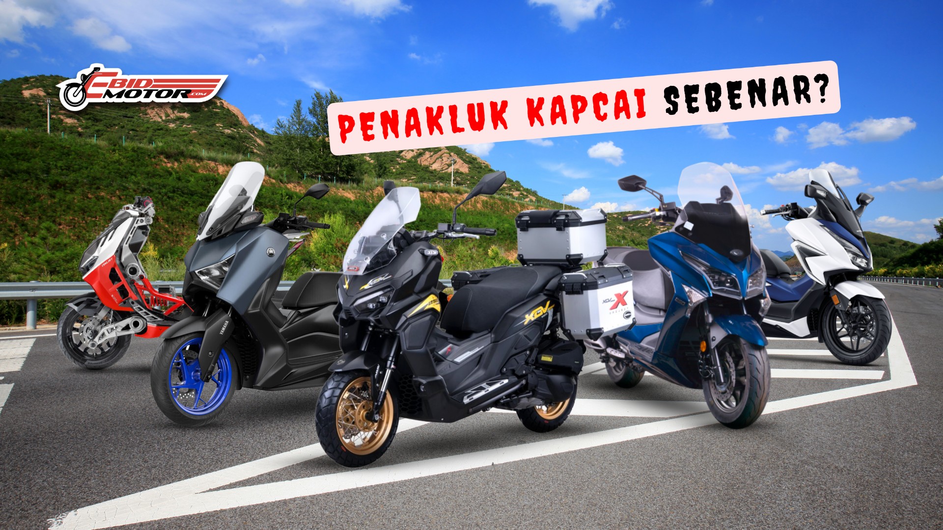 Top 5 Skuter 250cc Paling Berdesup Mengalahkan Supermoped Malaya!