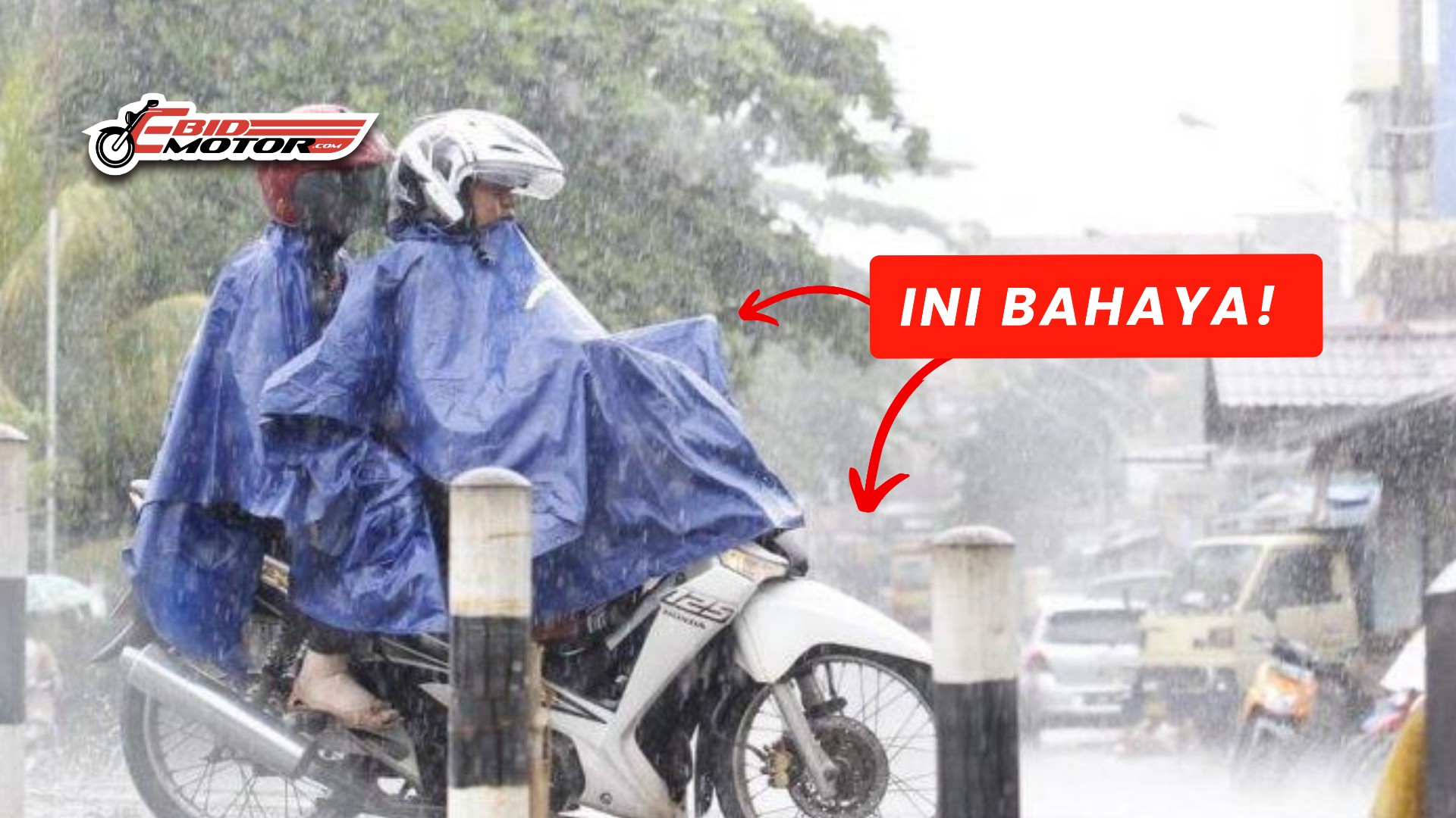 Ramai Dah Kemalangan Bila Ride Dalam Hujan Sebab Tak Peka Dengan 6 Benda Ini!