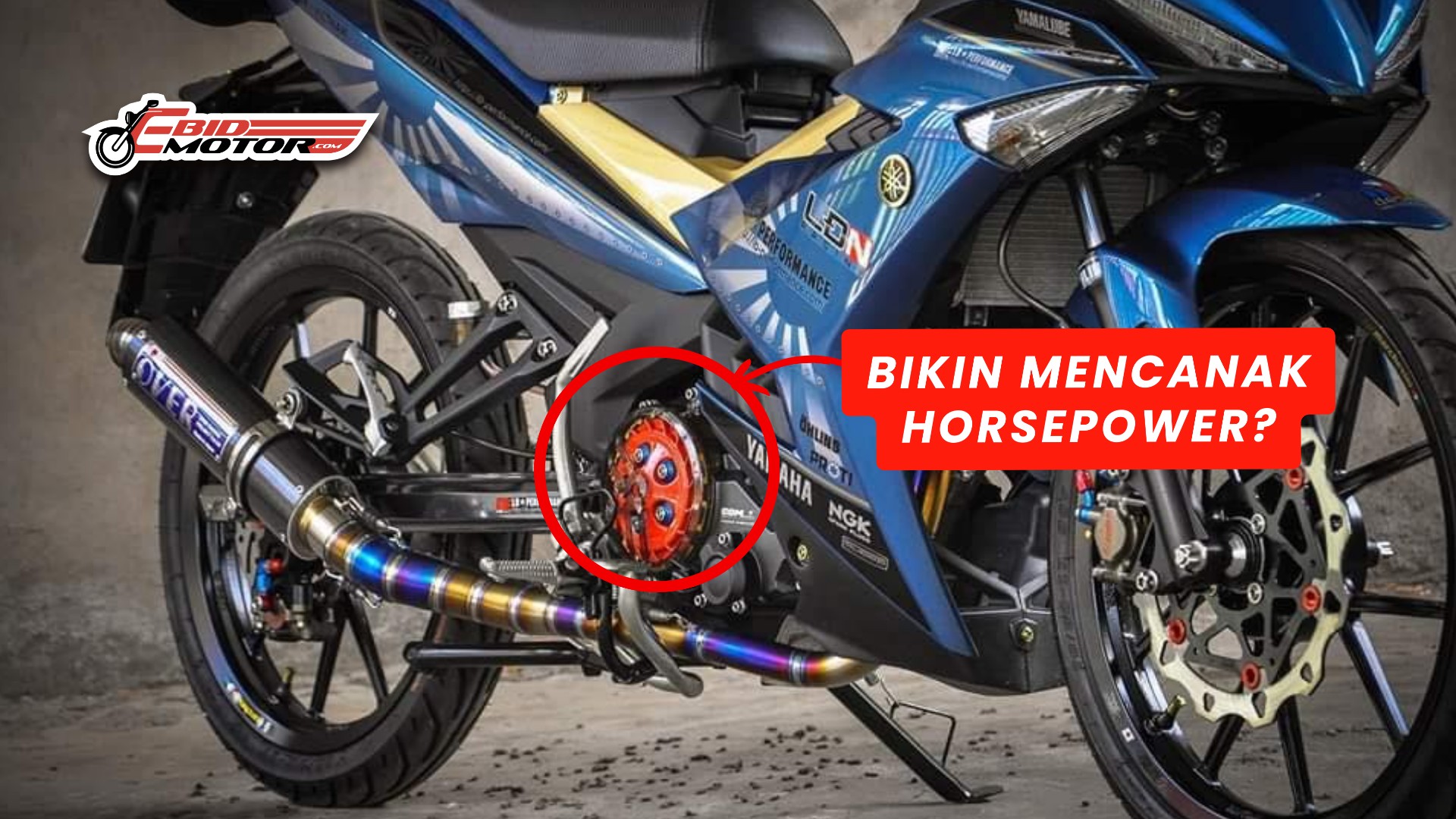 Betul Ke Motor Lagi Bertambah Power Kalau Guna Dry Clutch?