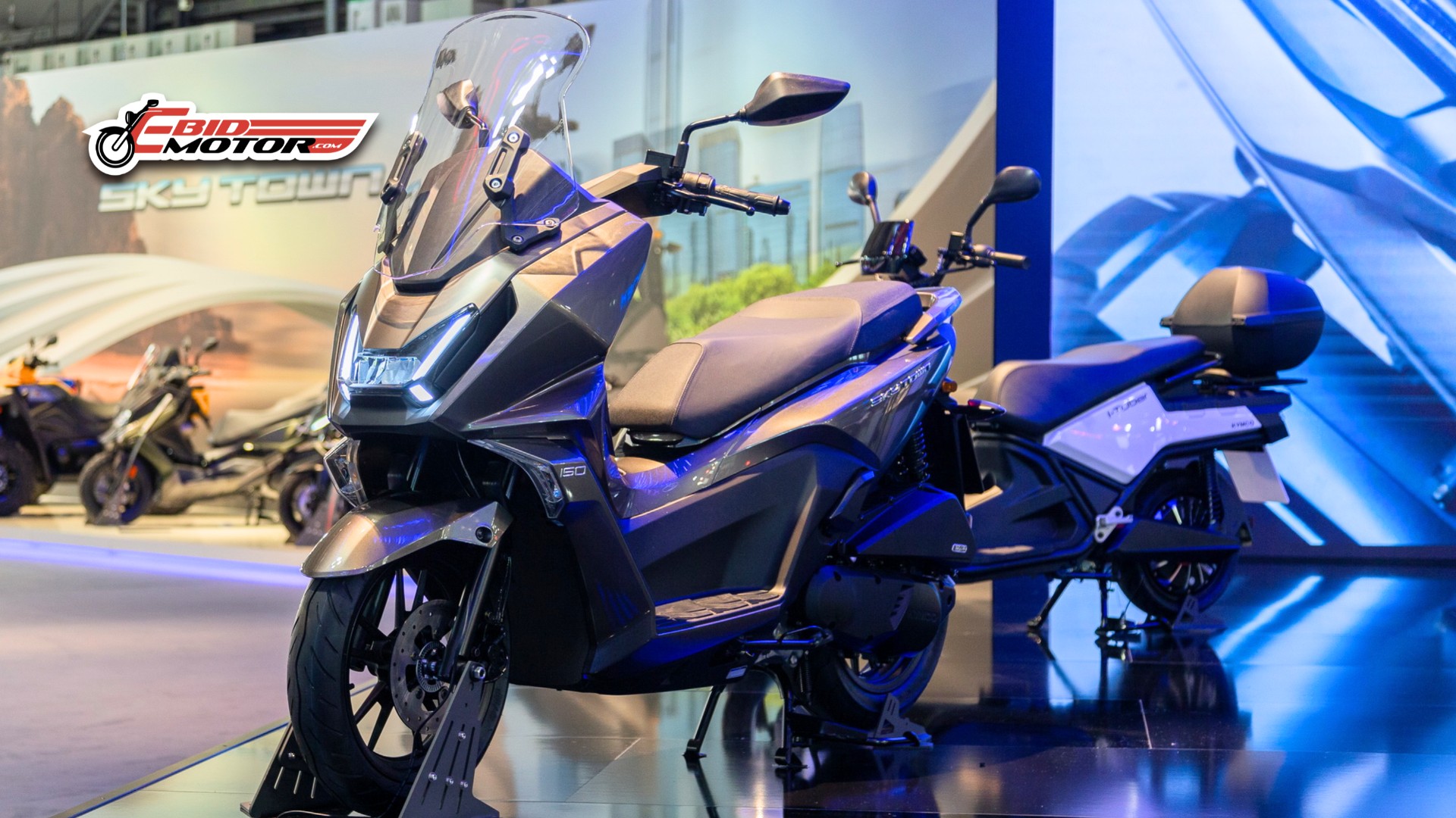 Kymco Perkenal Skytown 150! Bakal Jadi Model Modenas, Cabar NVX155 & Vario 160?