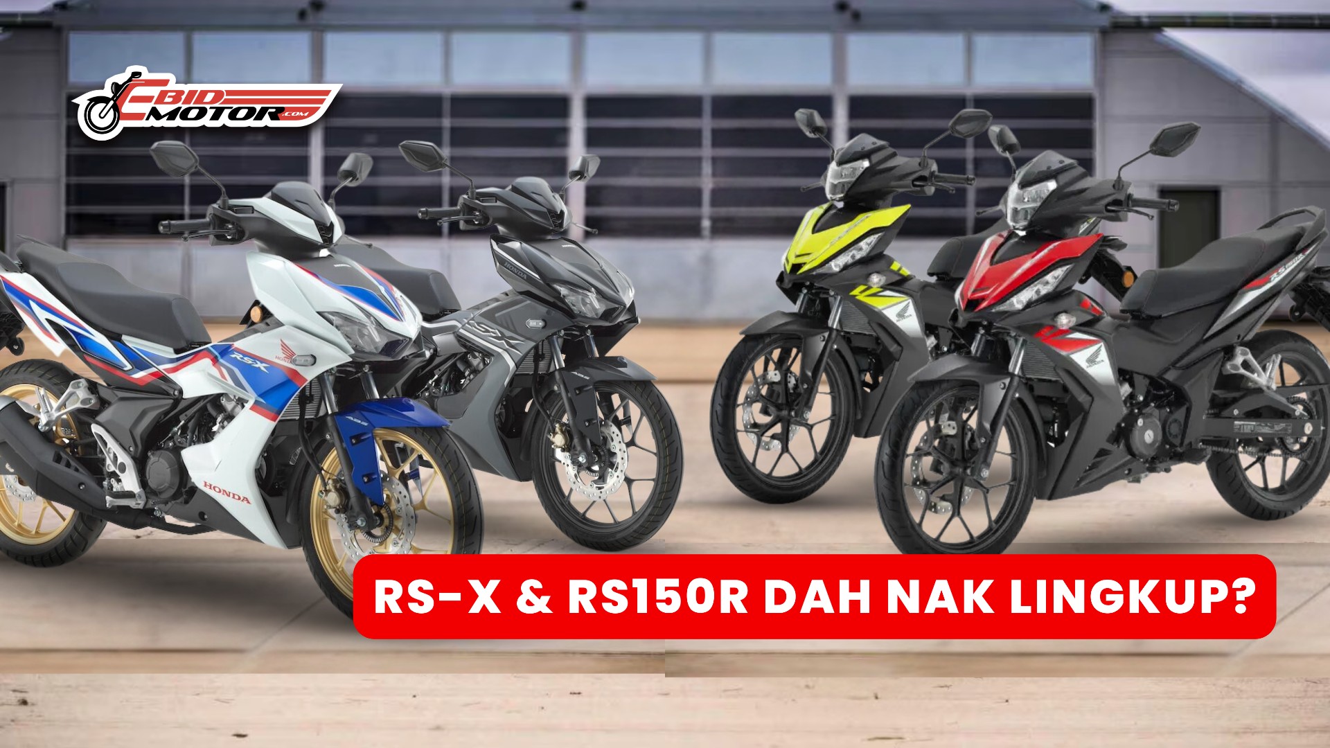 Tak Sampai Sebulan, BSH Umum 4 Warna Baharu Lagi! RS-X & RS150R V3 Dah Tak Laku?